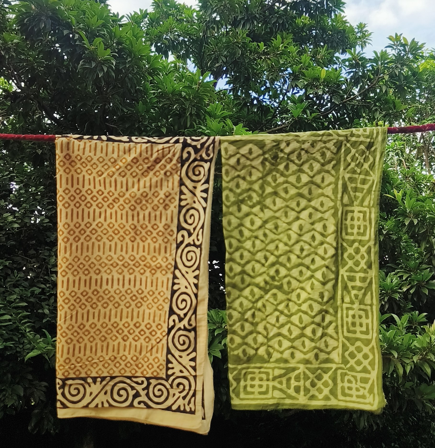 Handcrafted Patterned Scarves