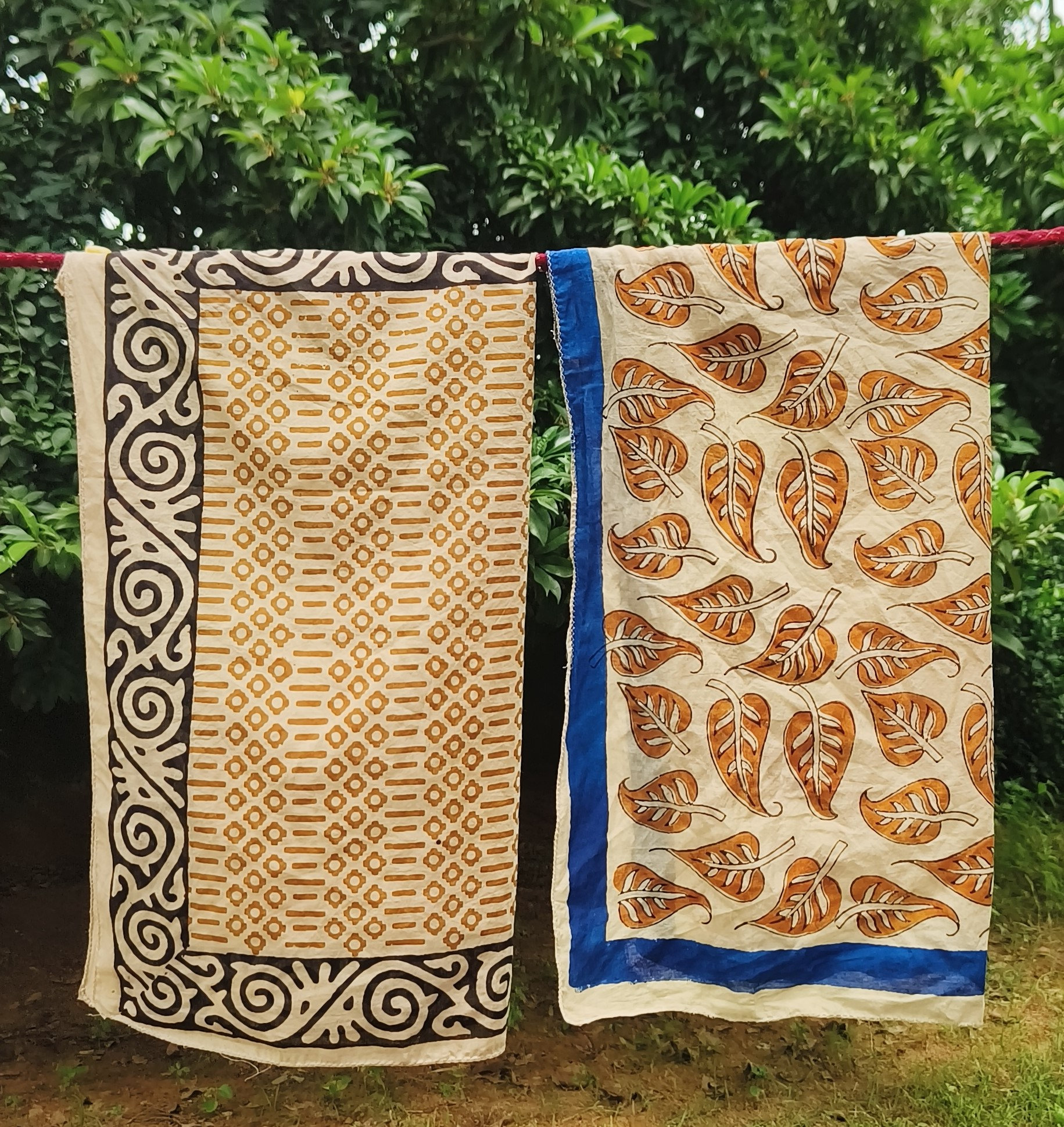 Handcrafted Cotton Scarves Set