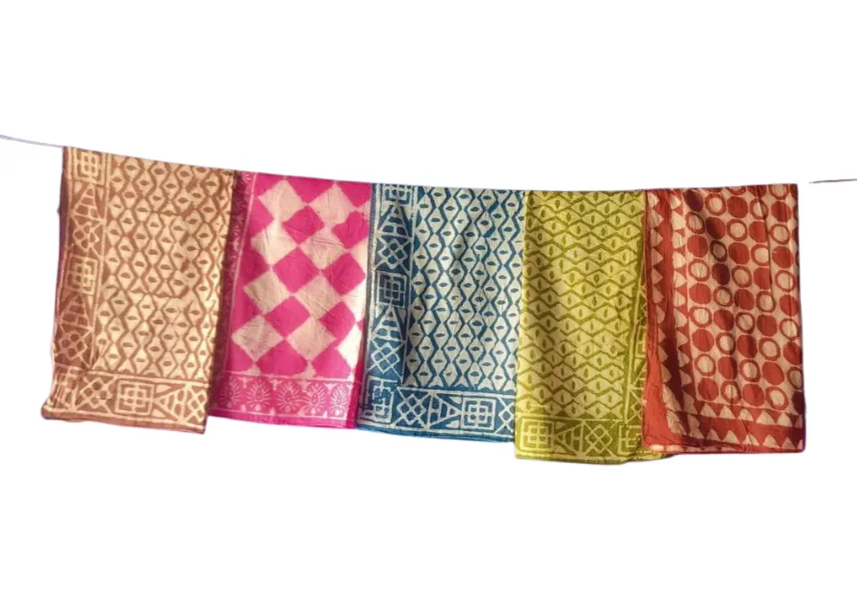 Colorful Patterned Handkerchief Set