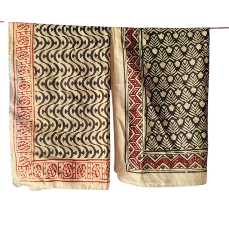 Handcrafted Block Print Cotton Scarves