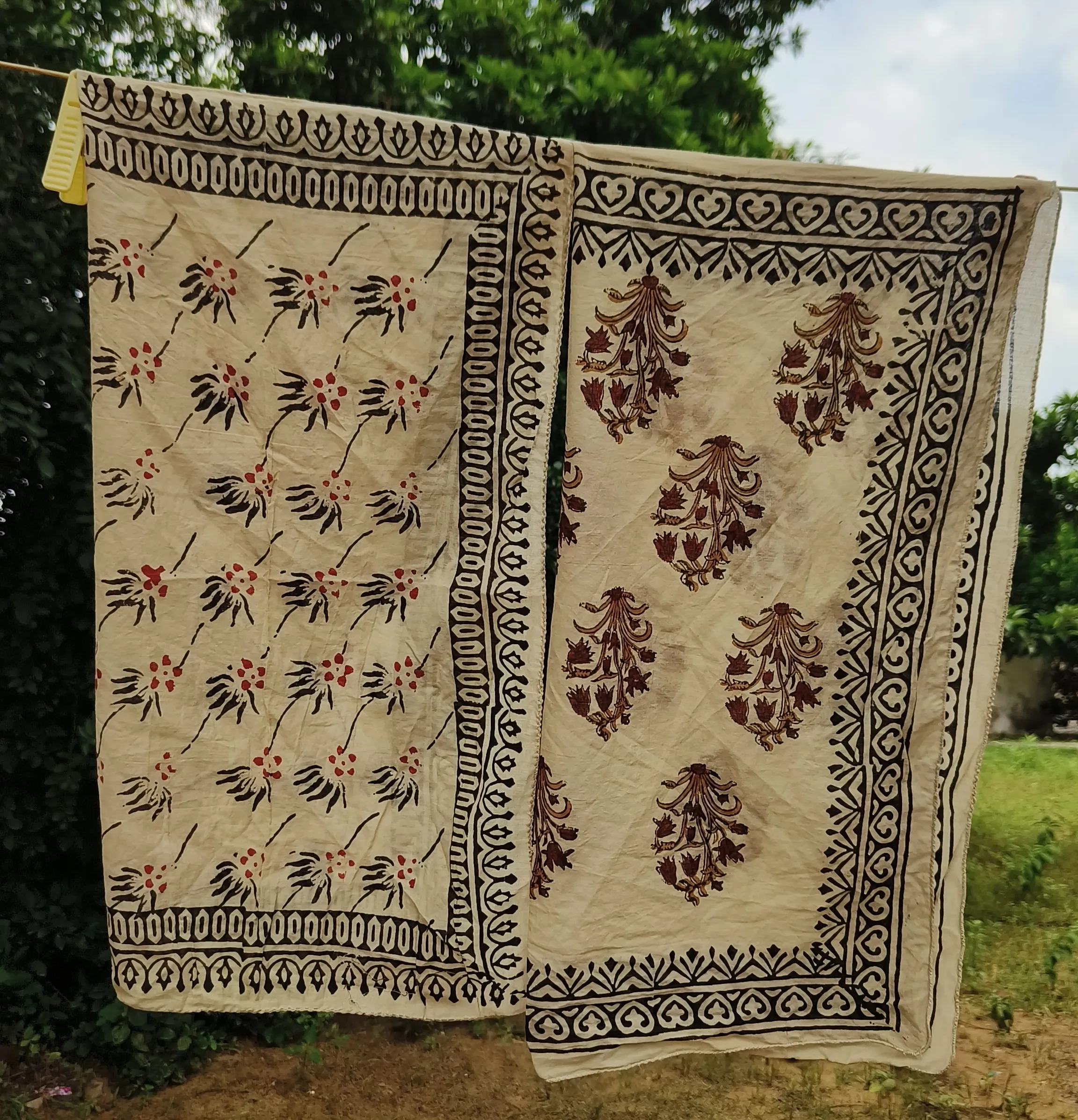 Handcrafted Block Print Cotton Scarves