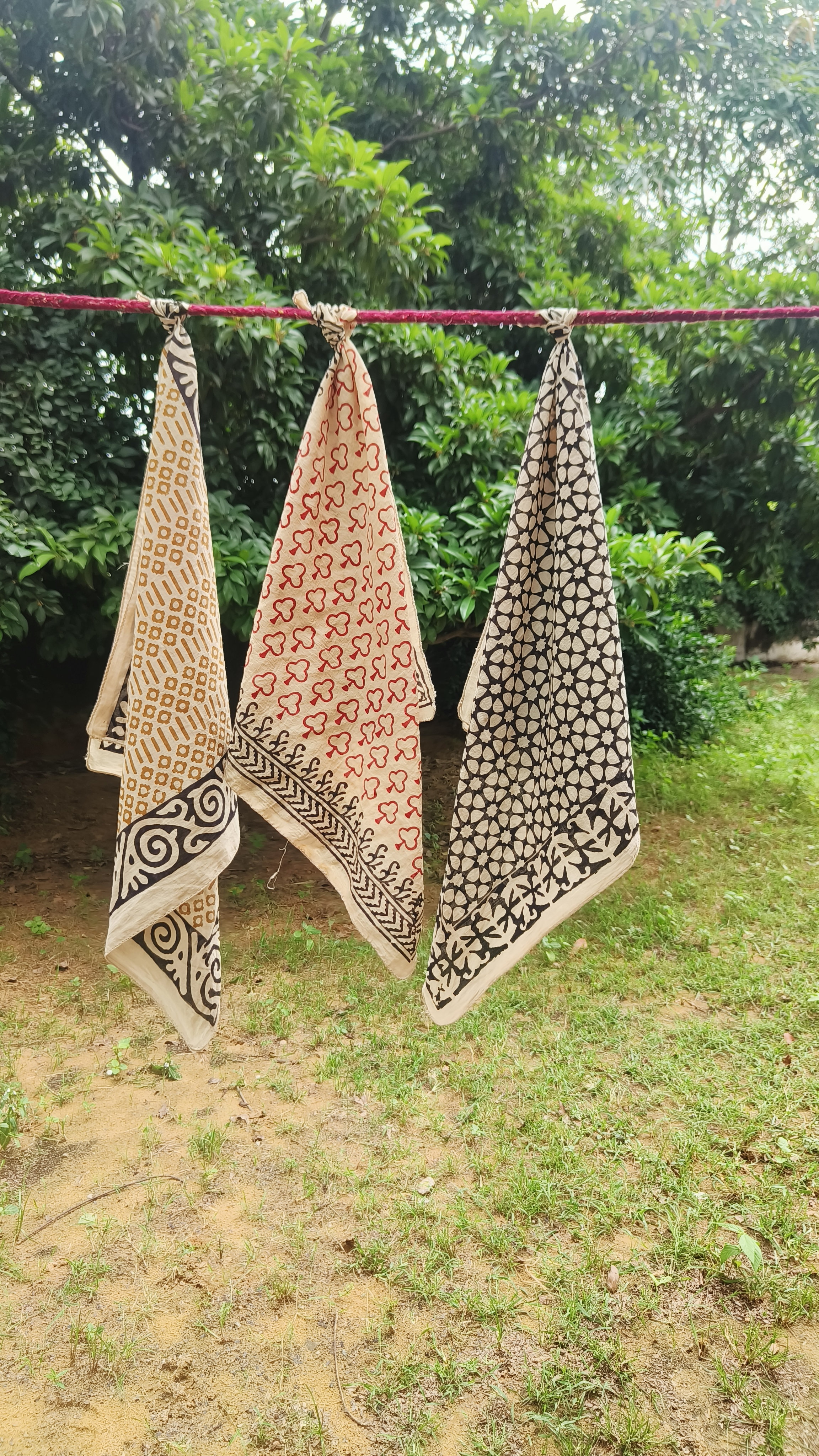 Handcrafted Block Print Cotton Towels