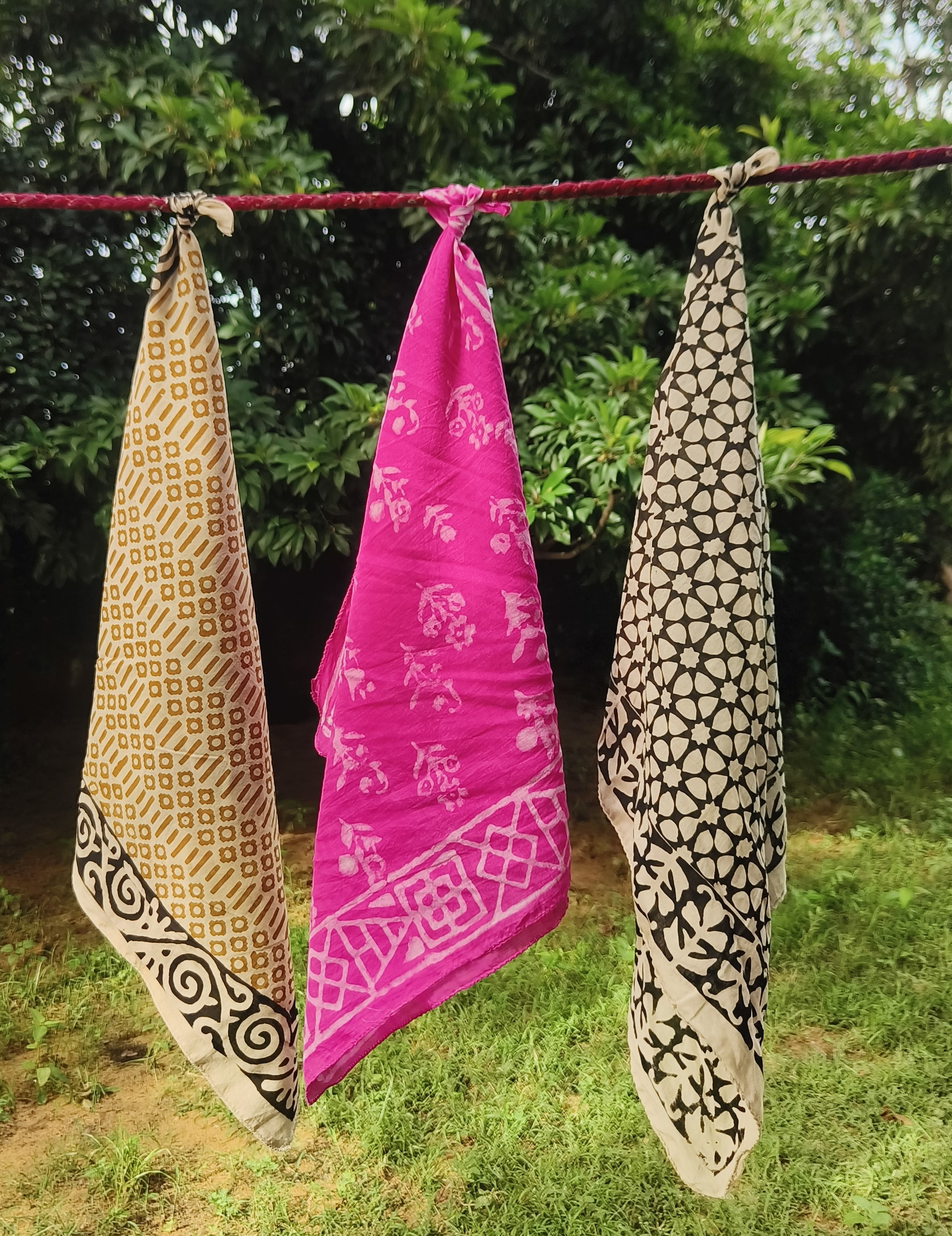 Handcrafted Printed Scarves