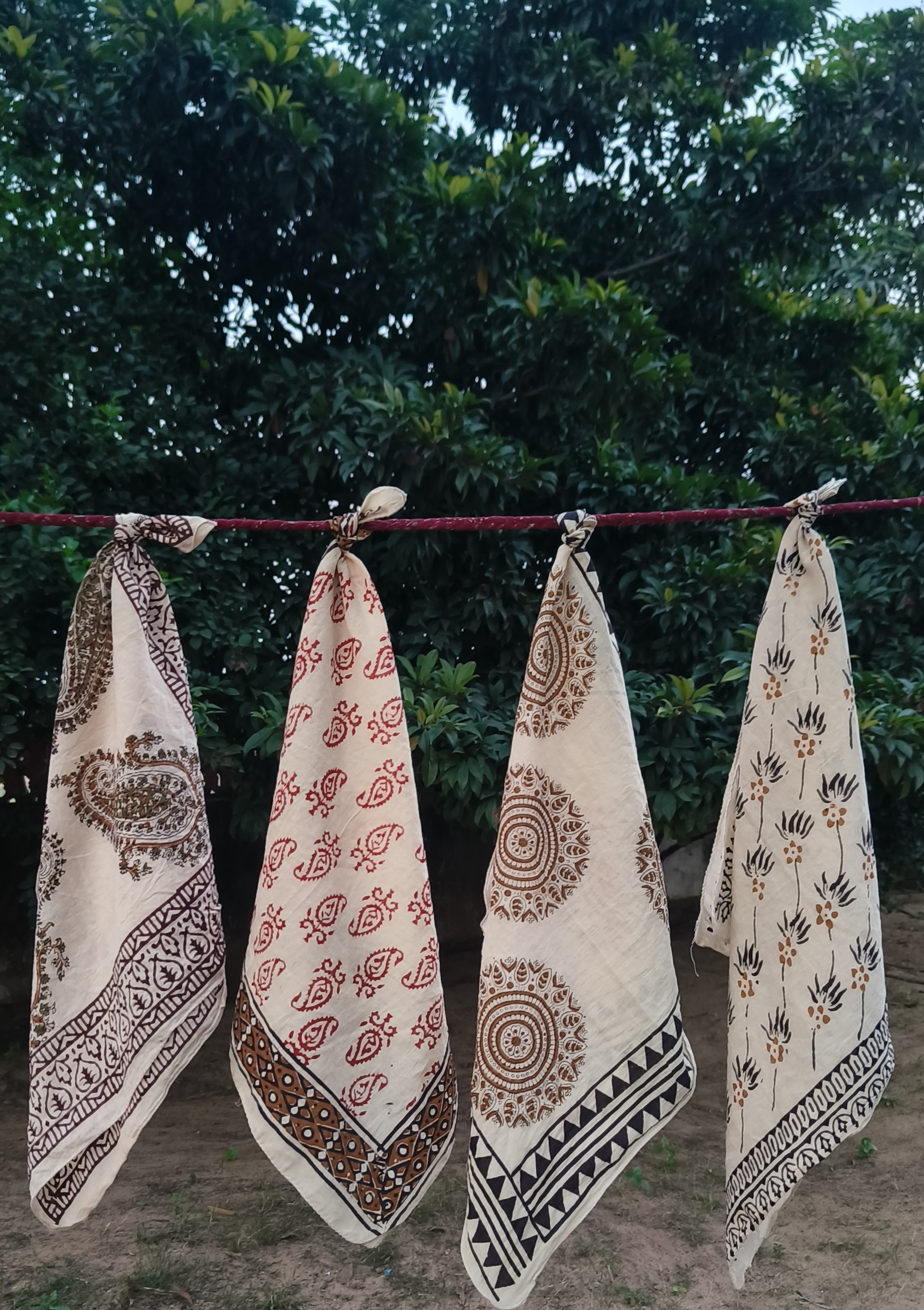 Handcrafted Block Print Tablecloth