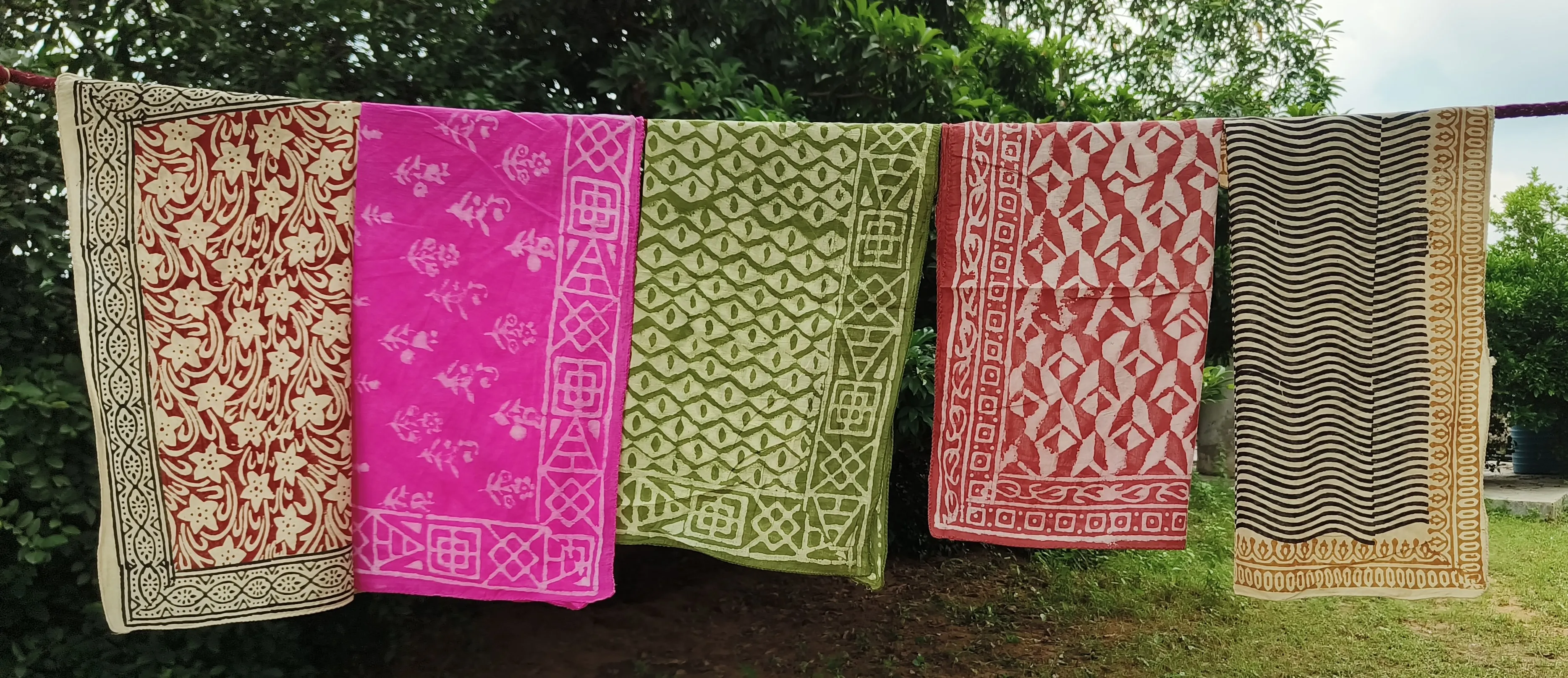 Handcrafted Cotton Bandanas
