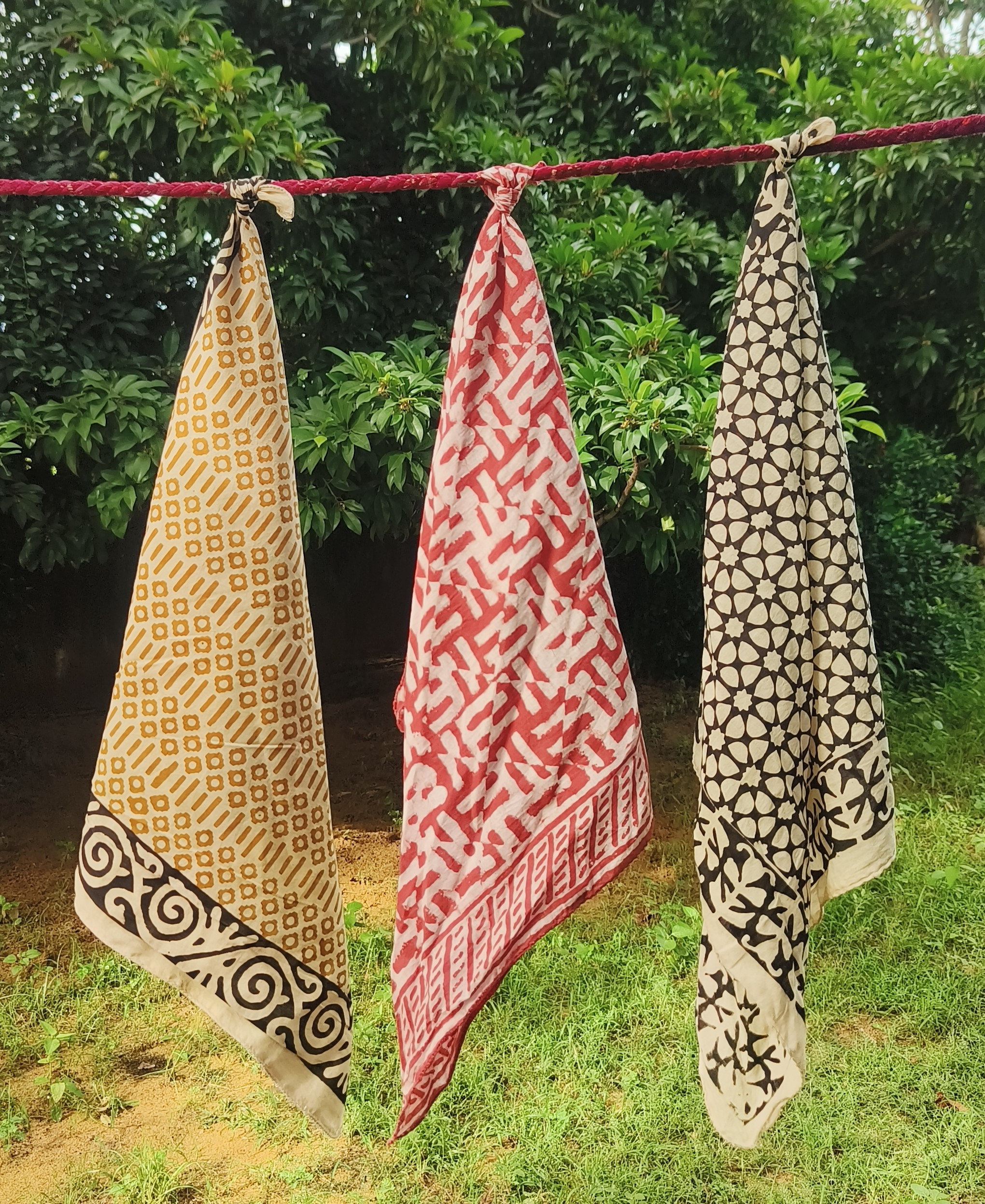 Handcrafted Cotton Dupattas