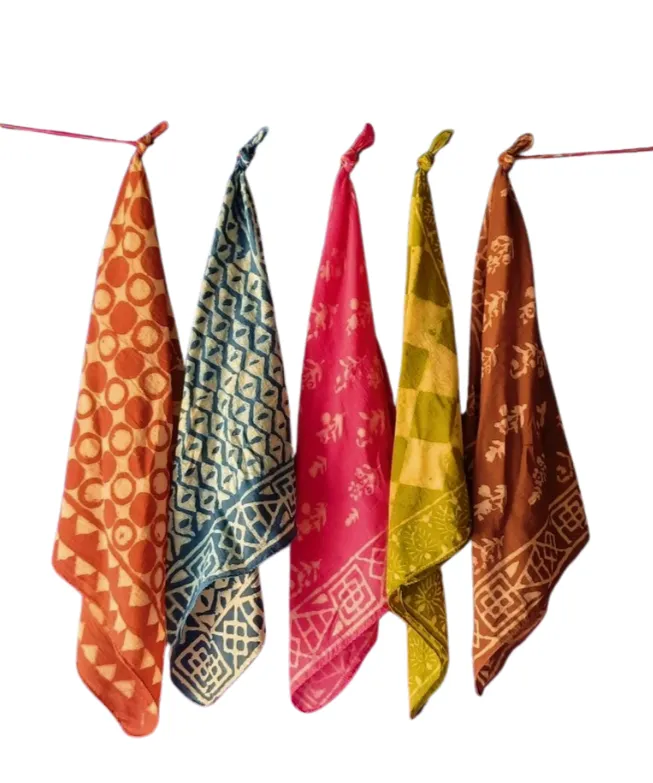 Handcrafted Patterned Scarves