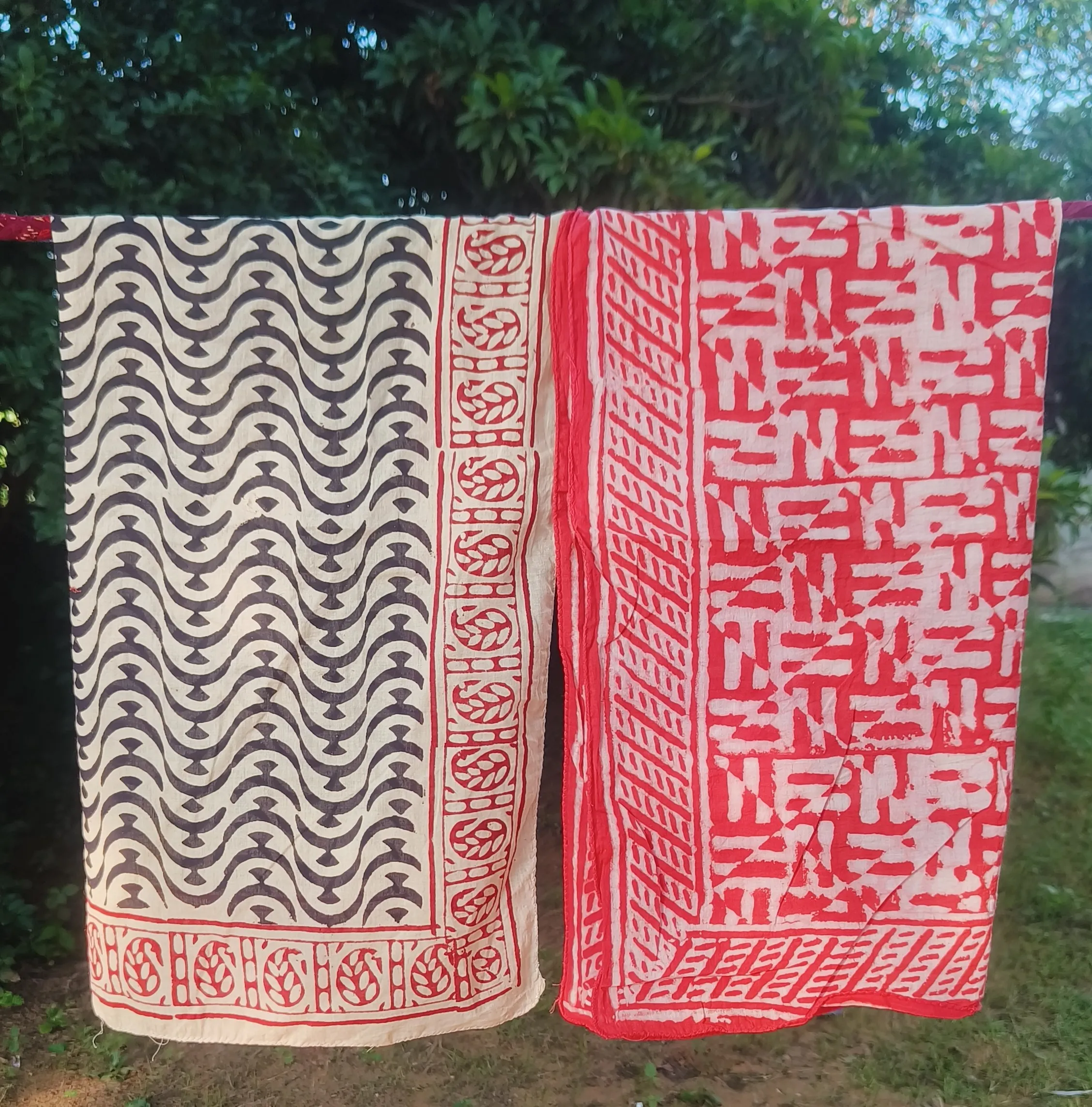 Handcrafted Patterned Scarves
