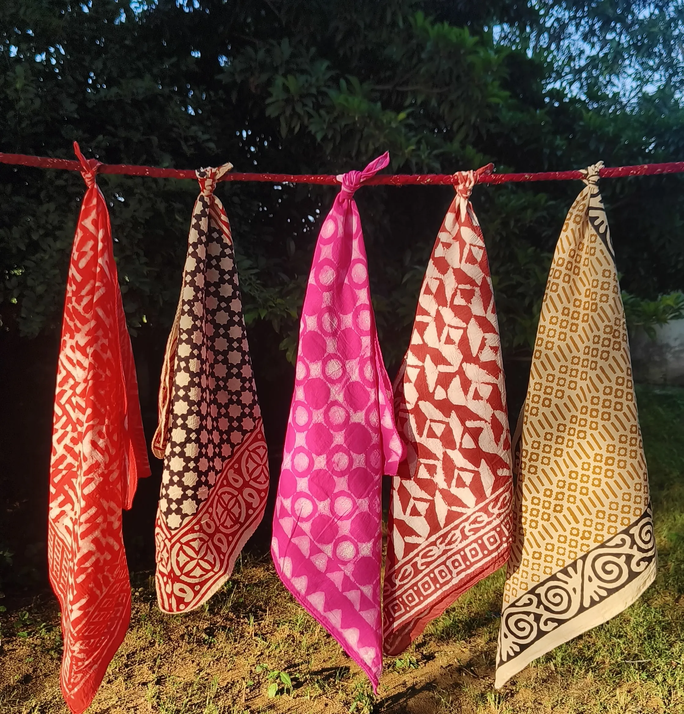 Handcrafted Cotton Scarves