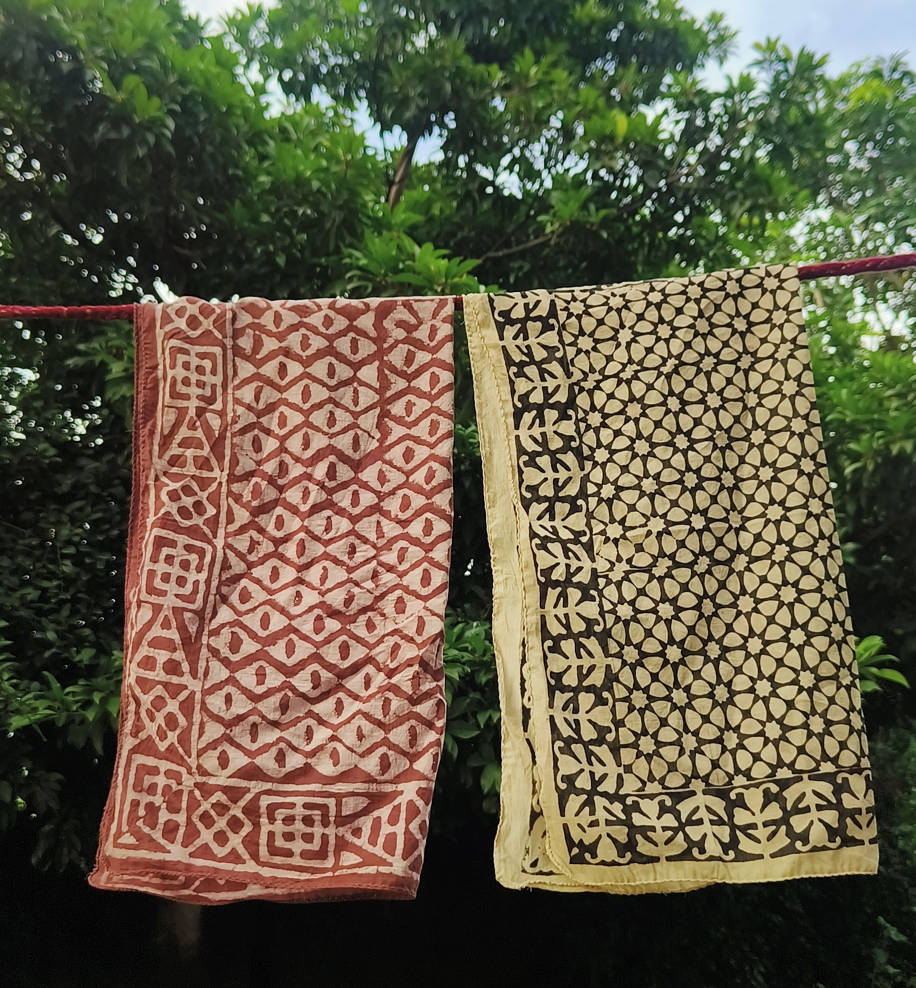 Handcrafted Block Print Cotton Towels