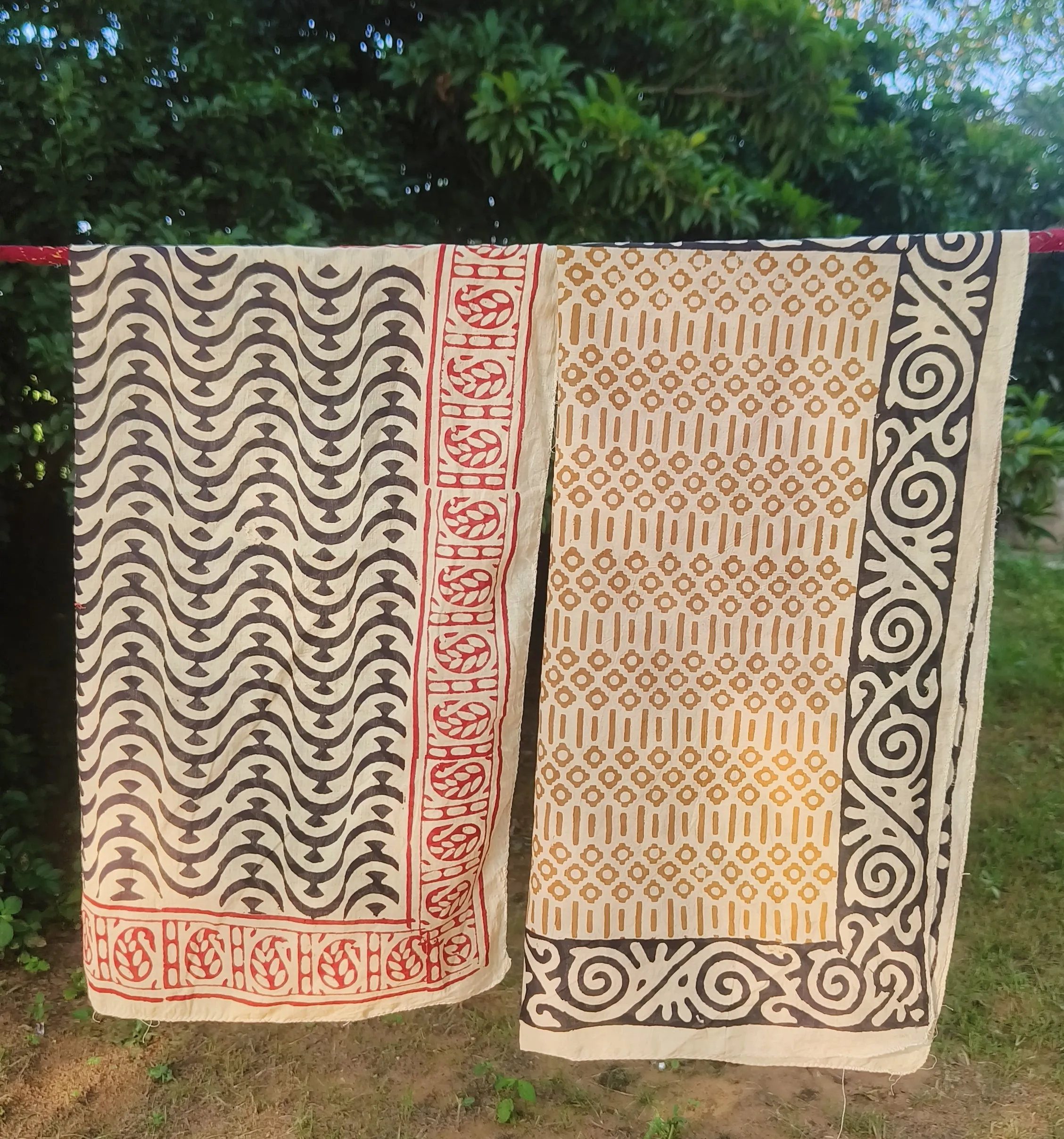 Handcrafted Patterned Scarves