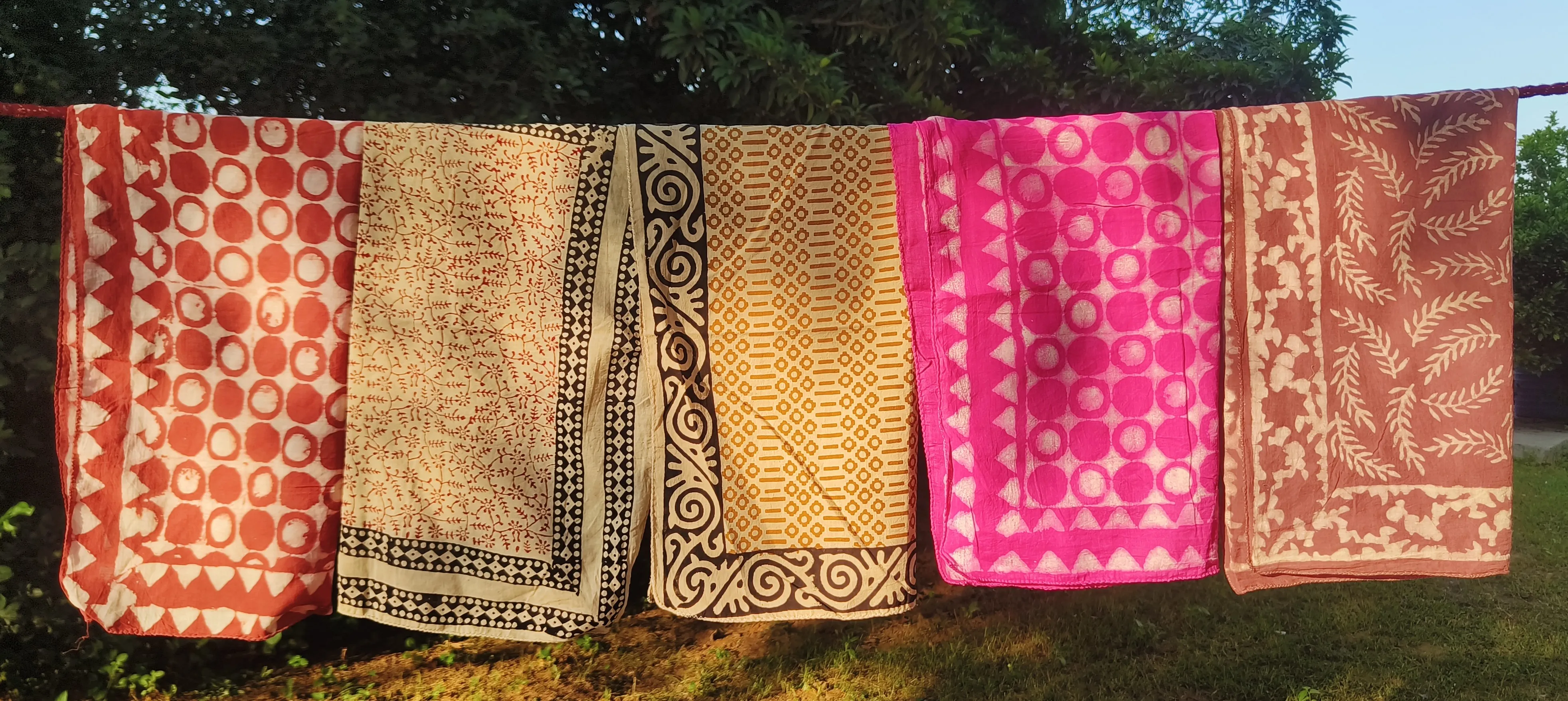 Handcrafted Printed Scarves