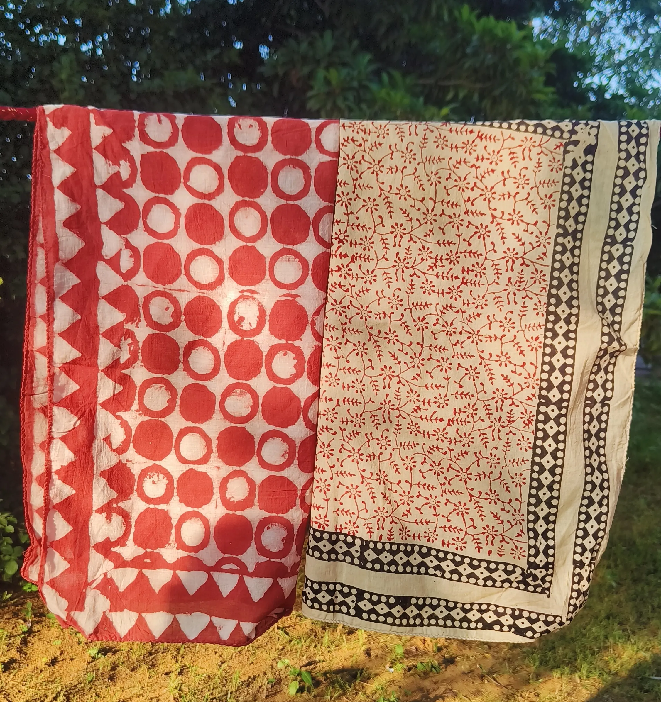 Handcrafted Printed Scarves