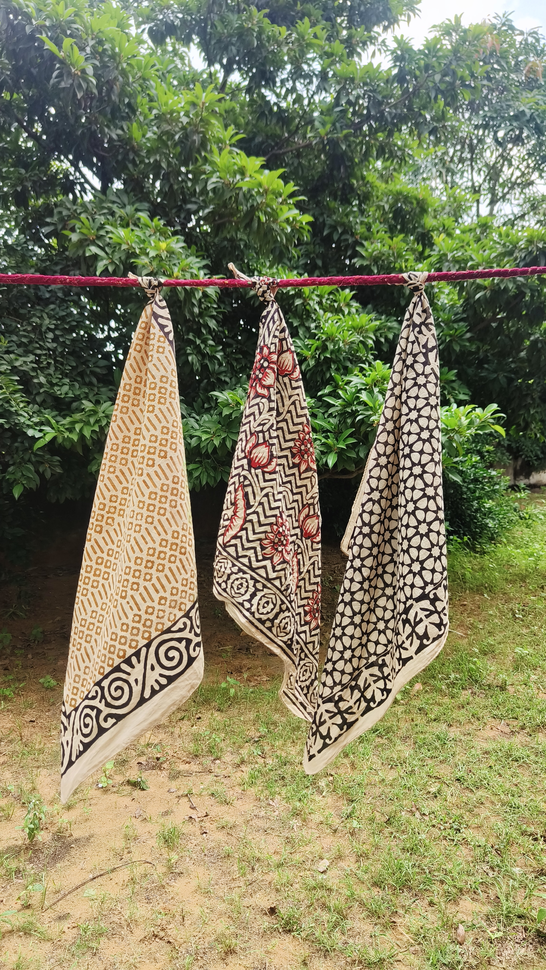 Handcrafted Printed Cotton Towels