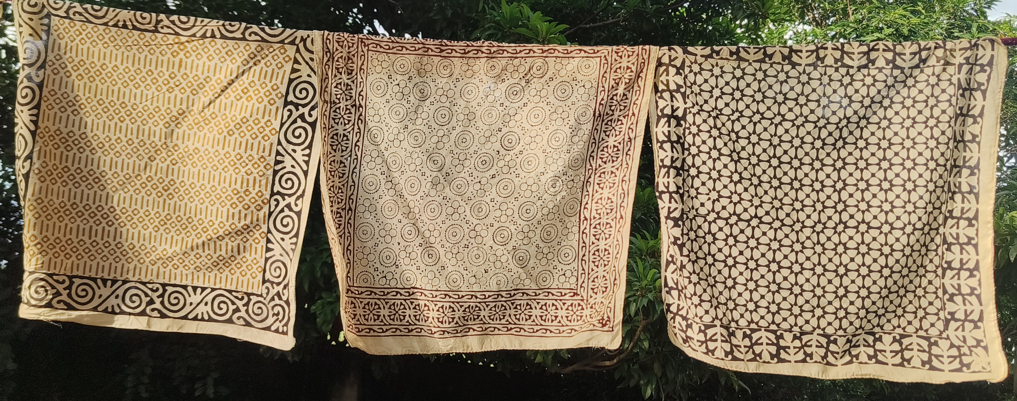 Handcrafted Printed Cotton Scarves