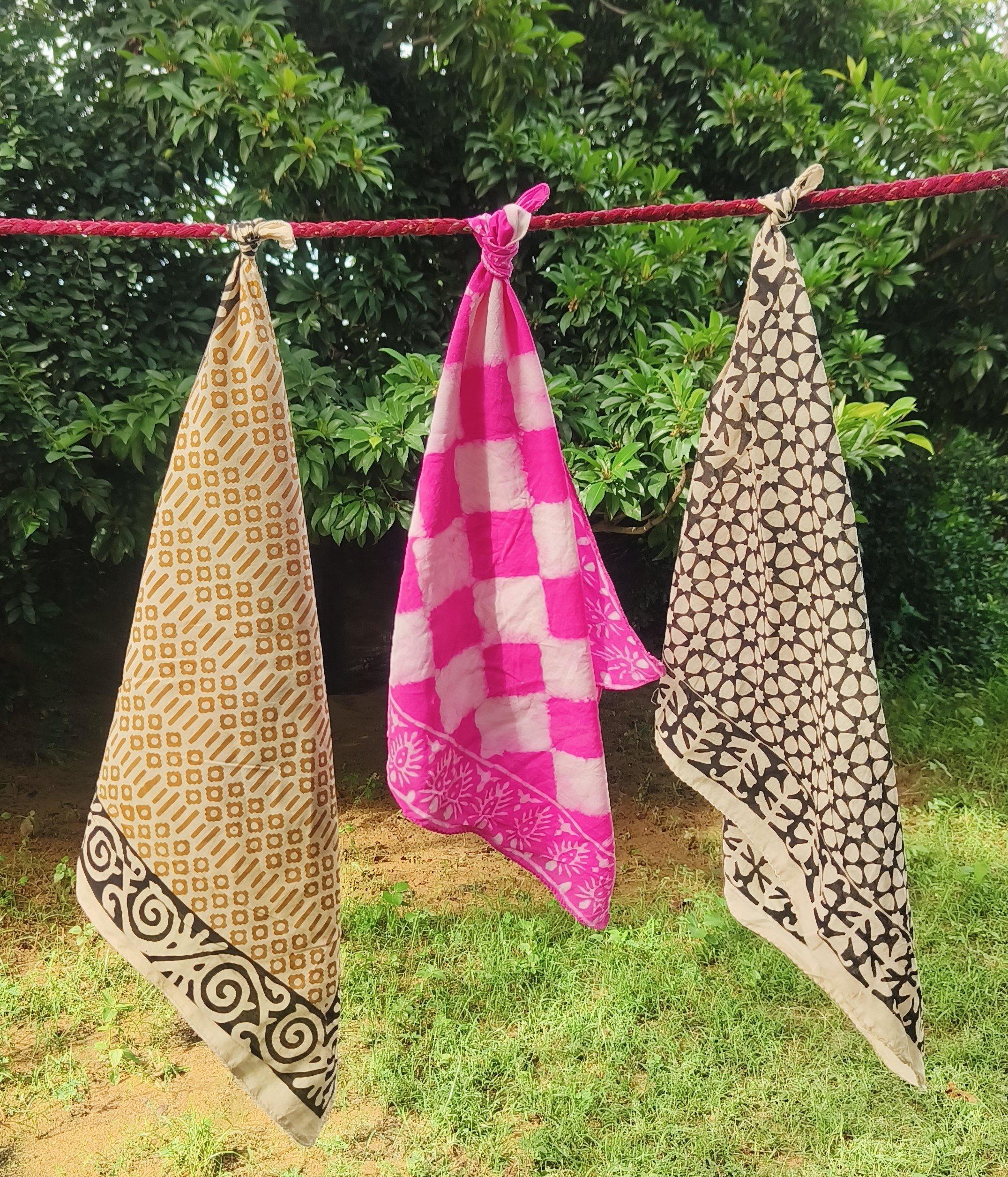 Handcrafted Cotton Scarves