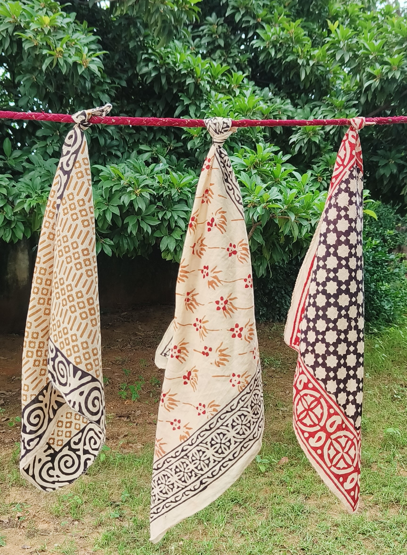 Handcrafted Cotton Scarves