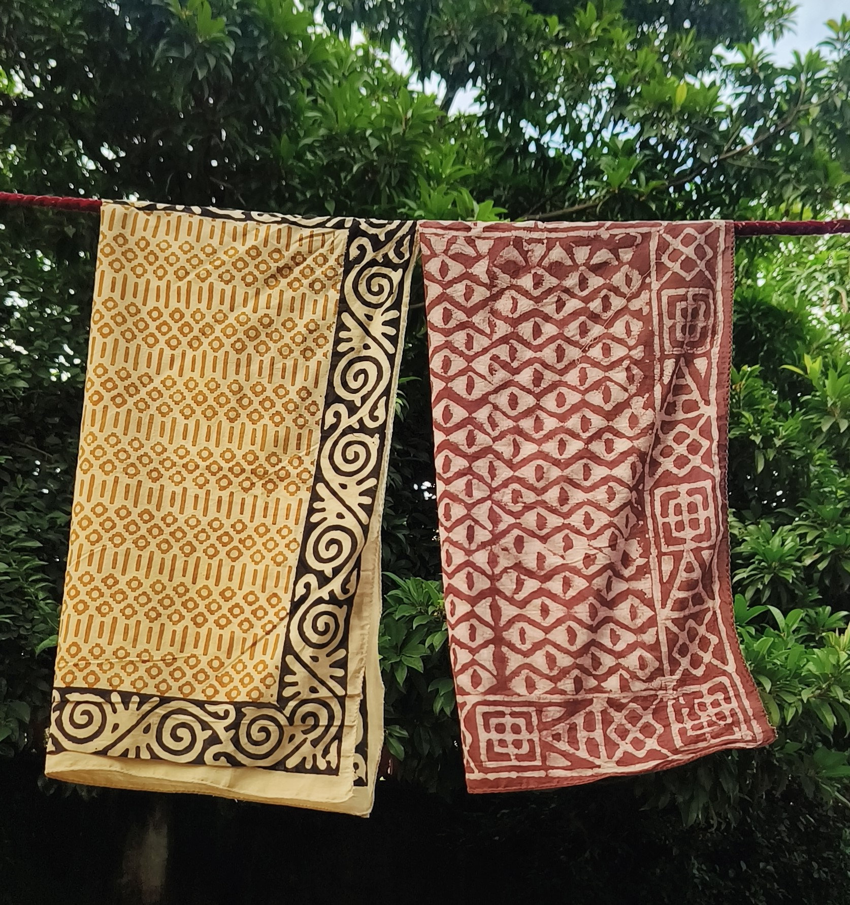 Handcrafted Block Print Cotton Towels