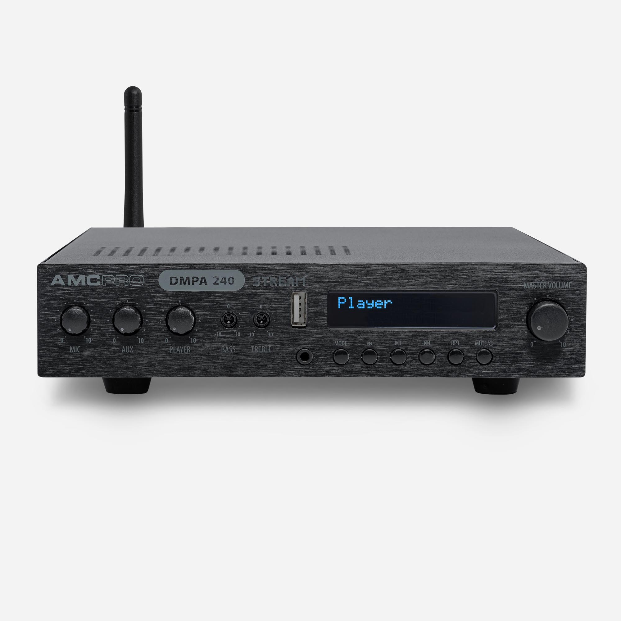 Media grotuvas – stiprintuvas