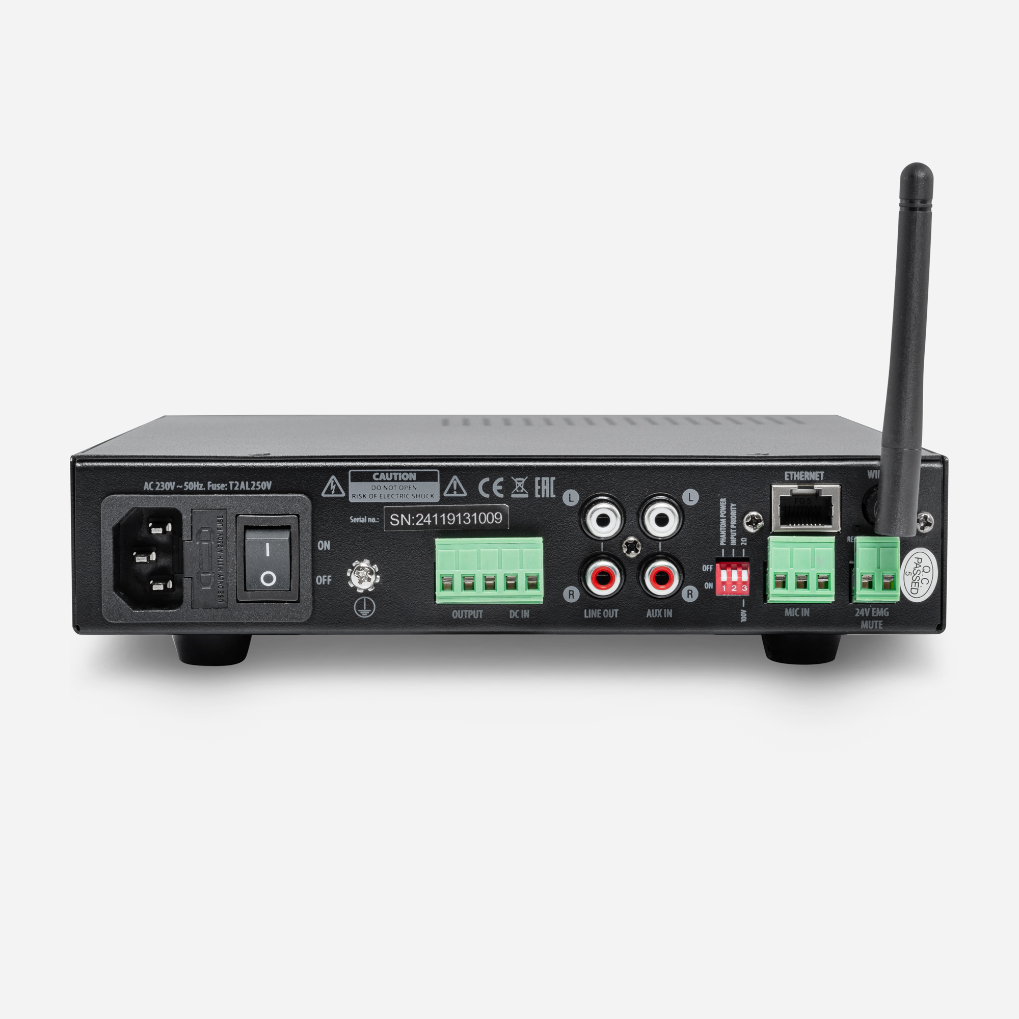 Media grotuvas – stiprintuvas