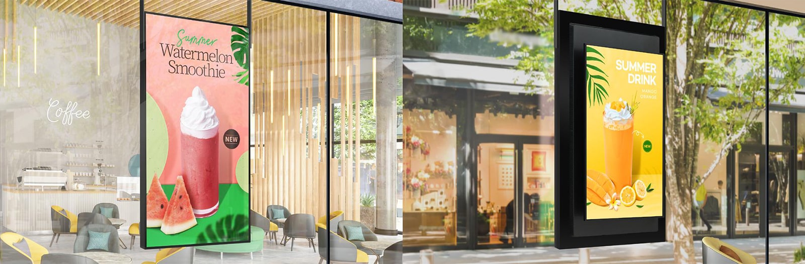 Ekranas vitrinai LG 75XS 