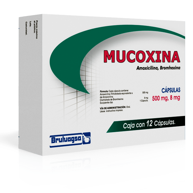 Amoxicilina/Bromhexina 500 mg / 8 mg
