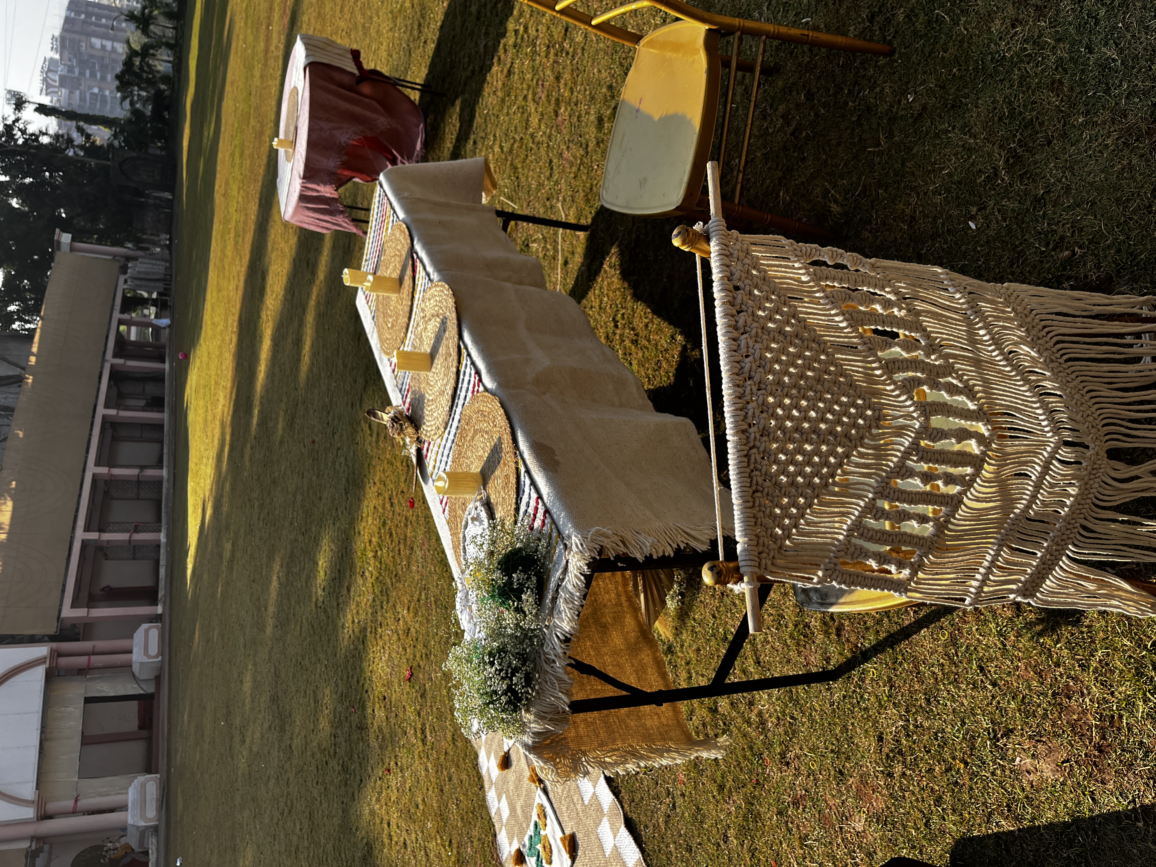 Handmade Macramé Chair