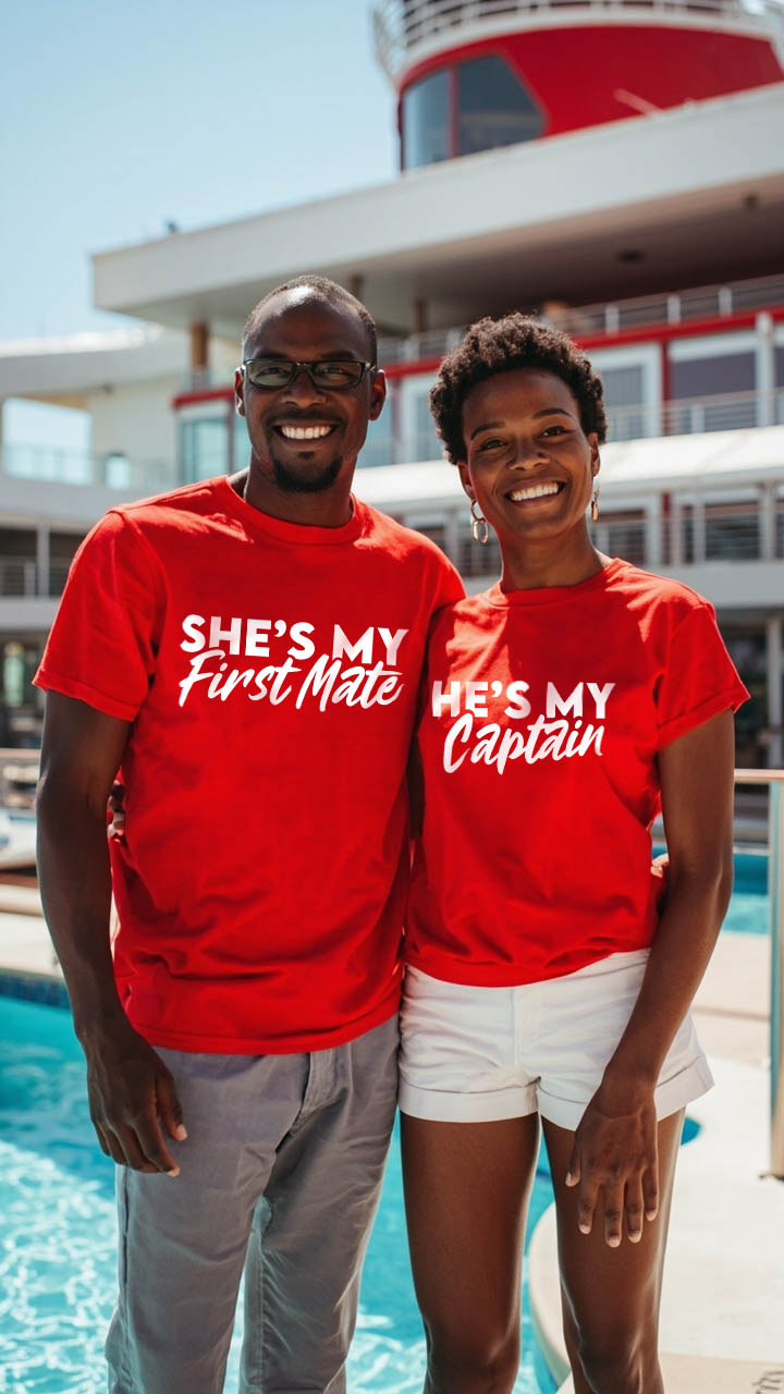 She's My First Mate T-Shirt