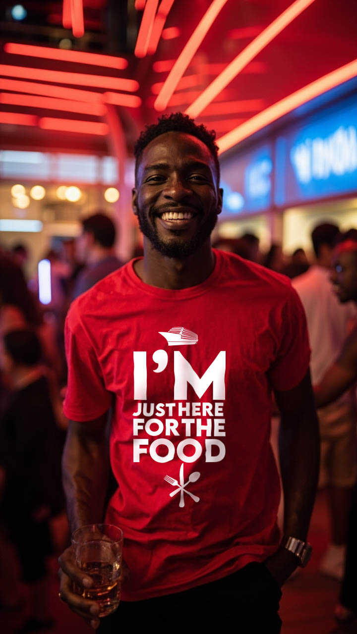 I'm Just Here For The Food T-Shirt
