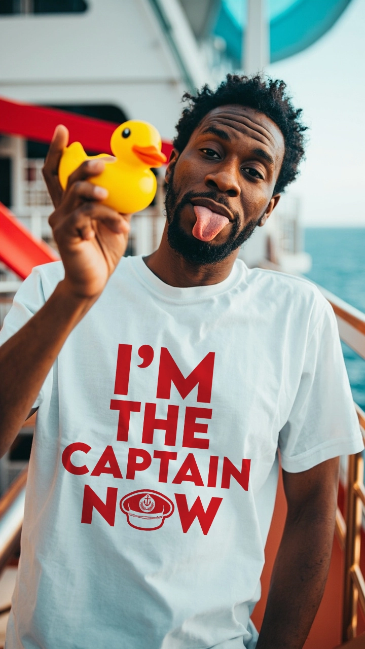 I'm The Captain Now! T-shirt