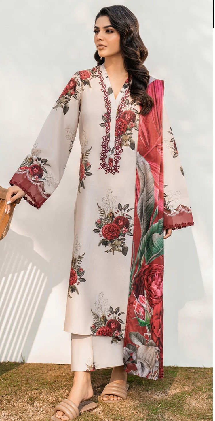 3Pc Bana Dora Fancy Dupatta