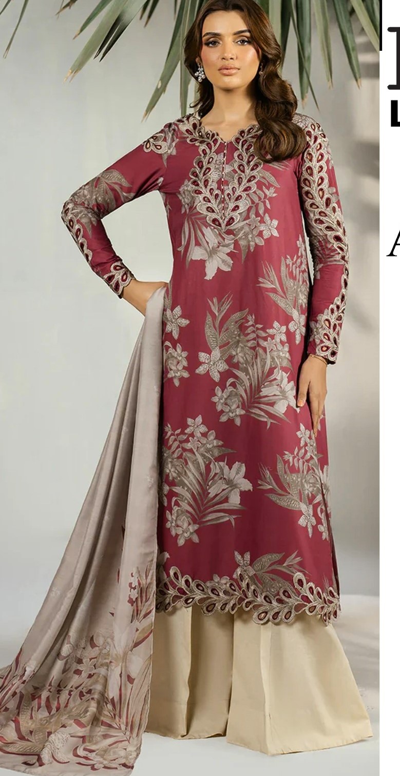 3Pc Bana Dora Fancy Dupatta