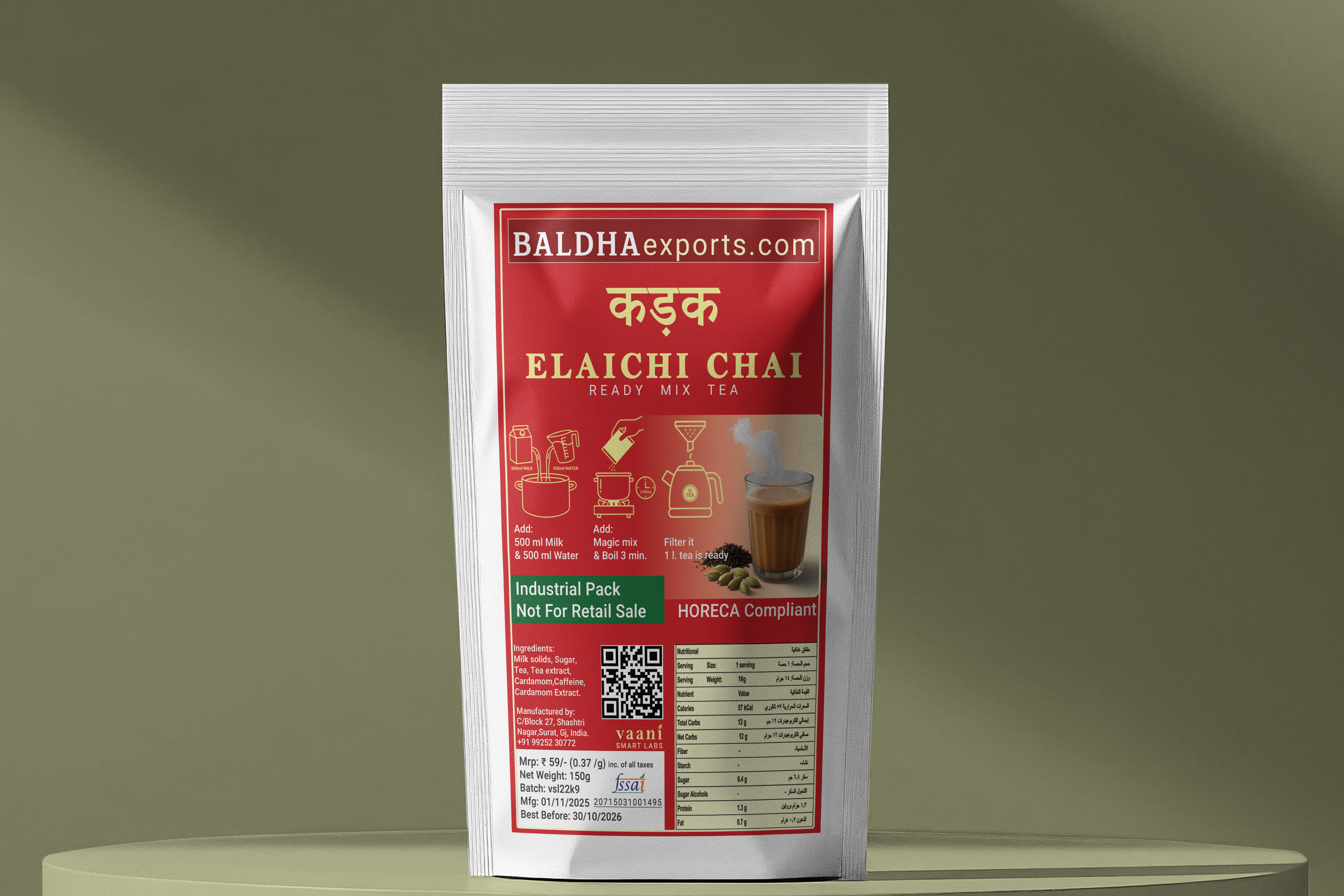 Elaichi Chai Ready Mix Tea