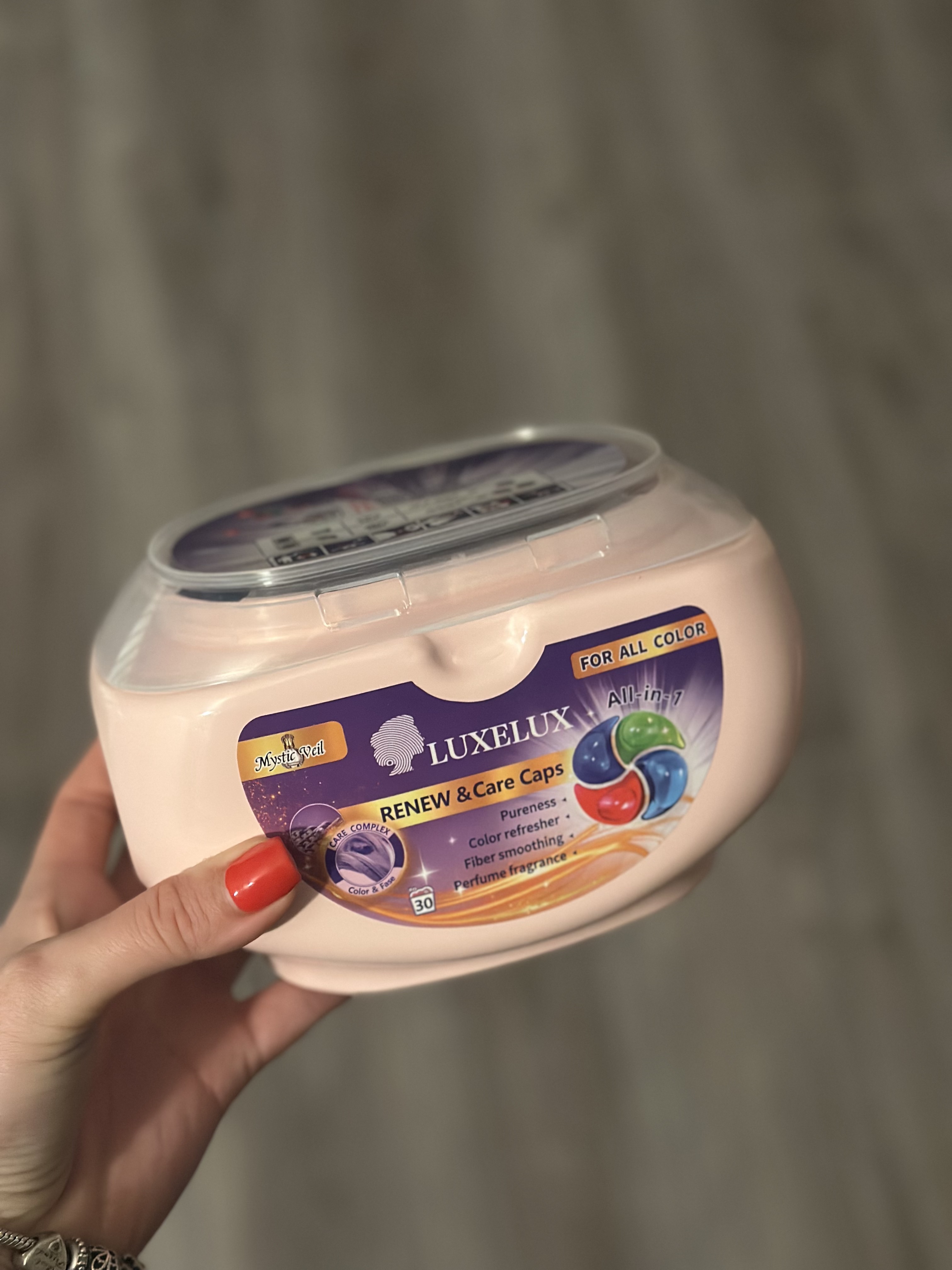 Luxelux skalbimo kapsulės