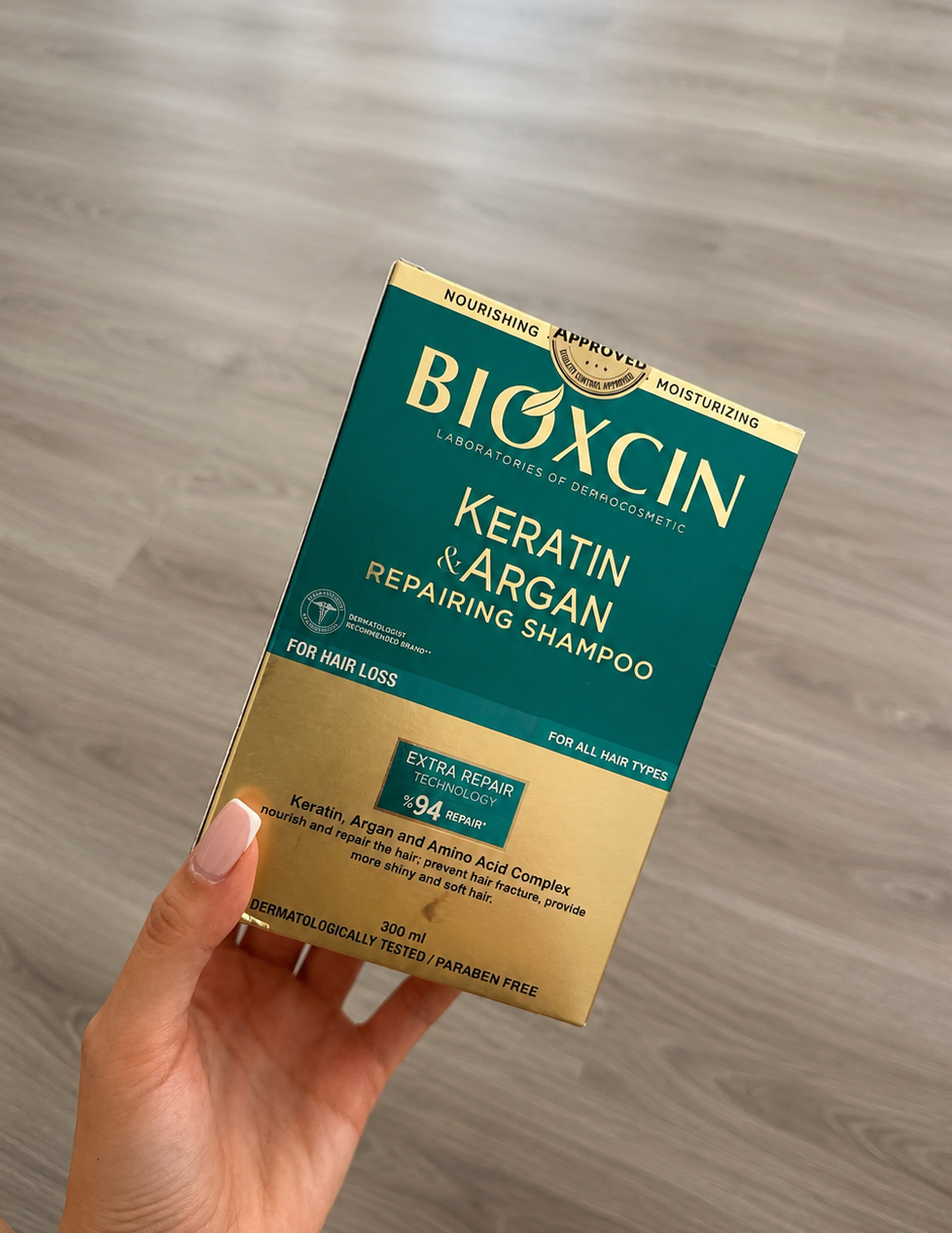 Bioxcin atkuriantis šampūnas