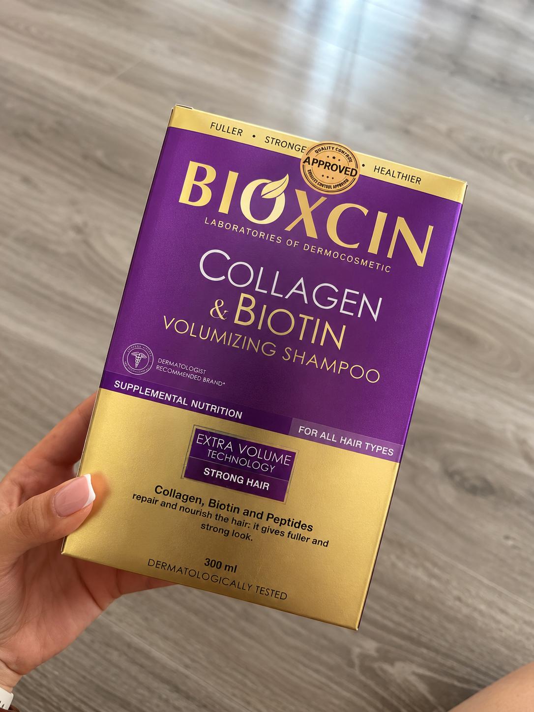 BIOXCIN apimti didinantis šampūnas