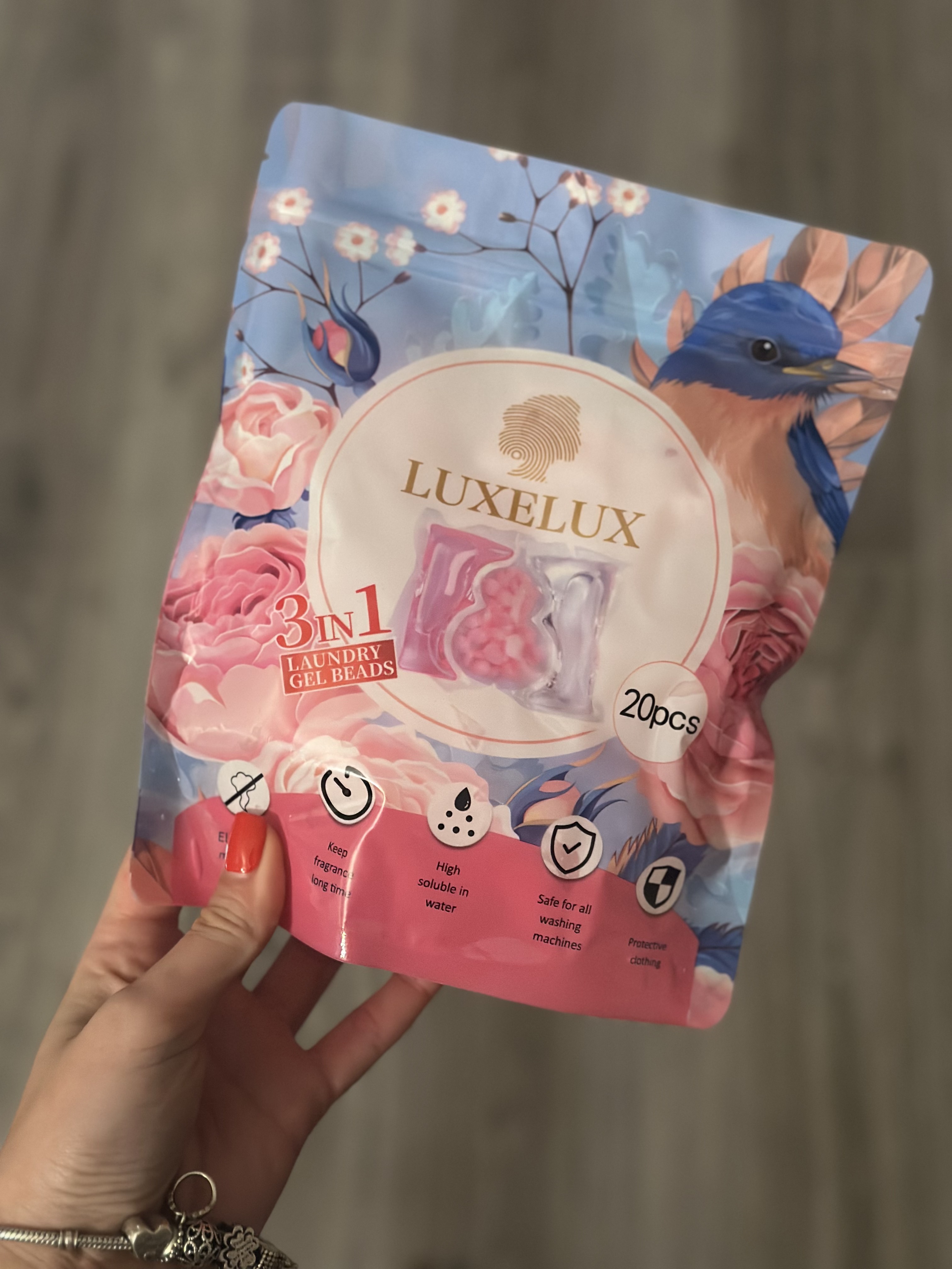 LUXELUX skalbimo kapsulės