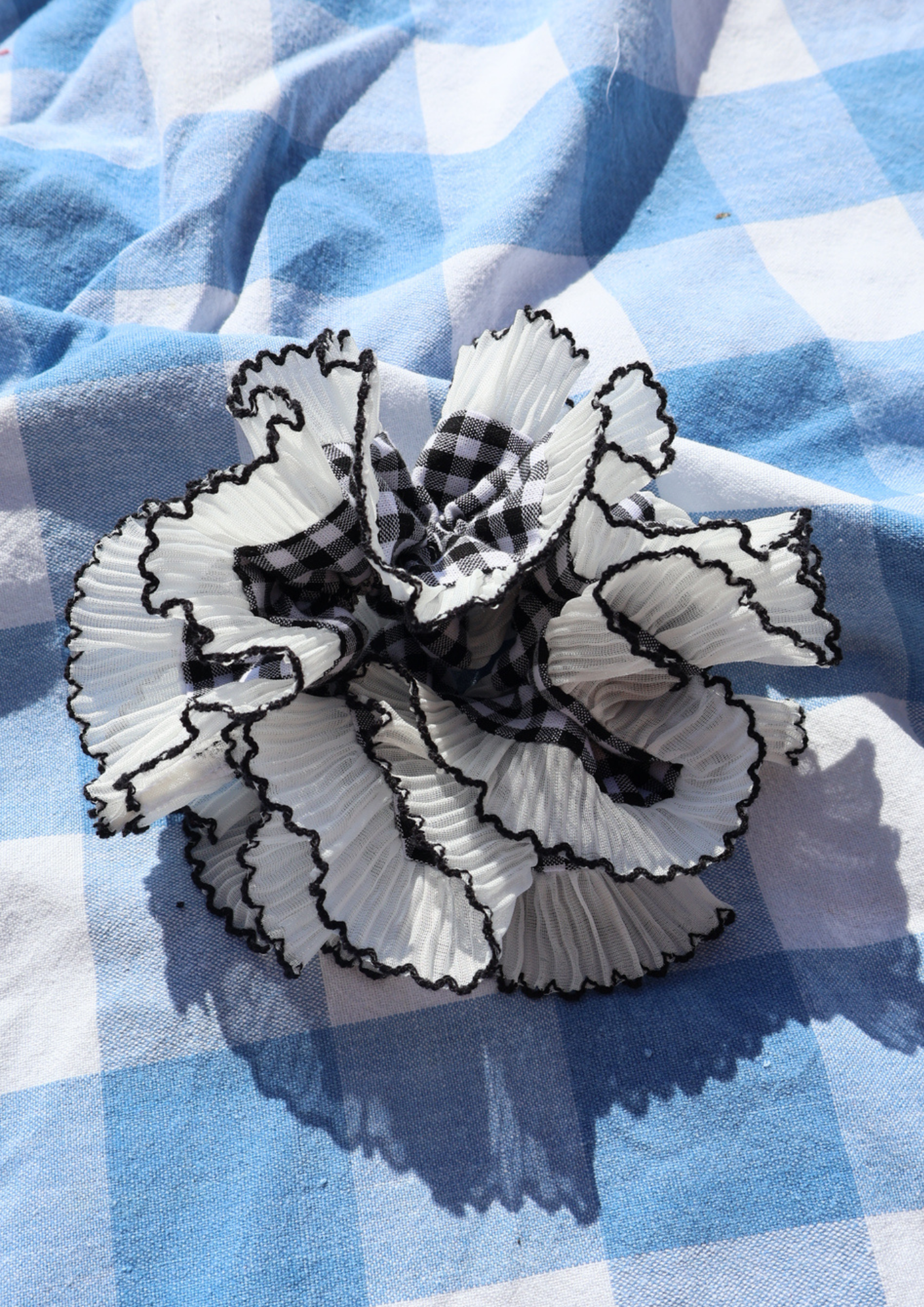 Scrunchie LOUISA (noir)