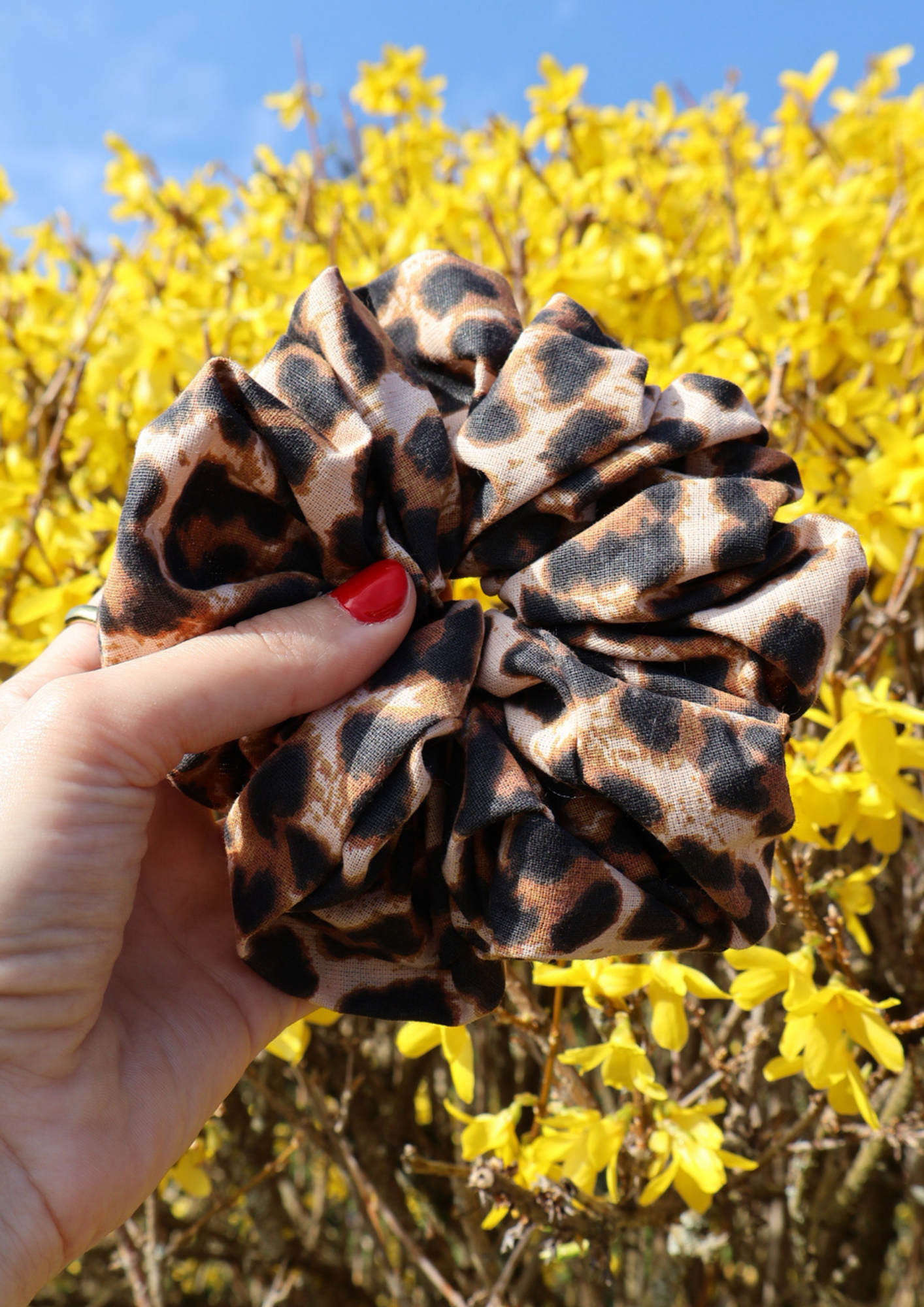 Scrunchie MIA XXL (léopard)