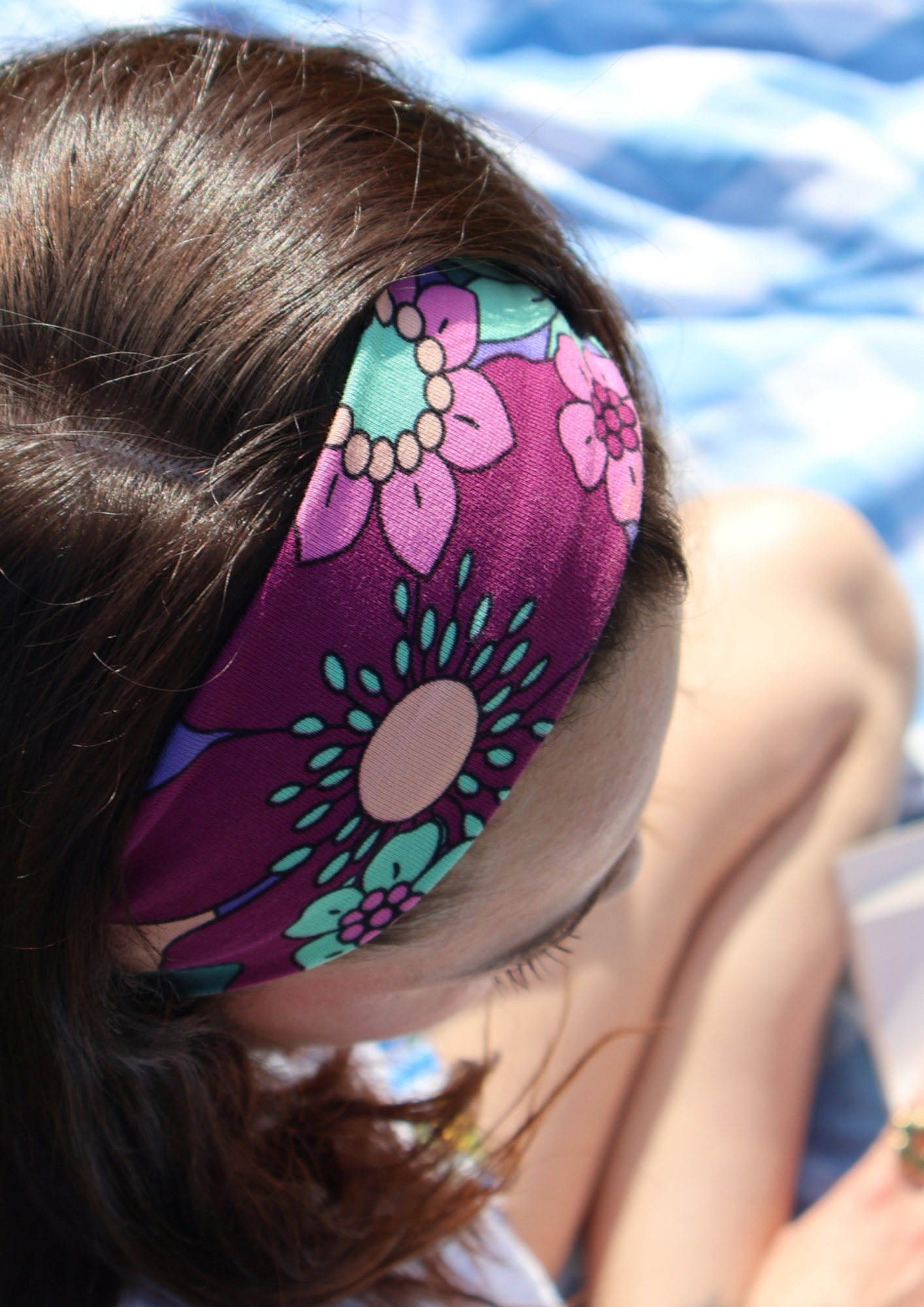 Bandeau LANA (bohème violet)