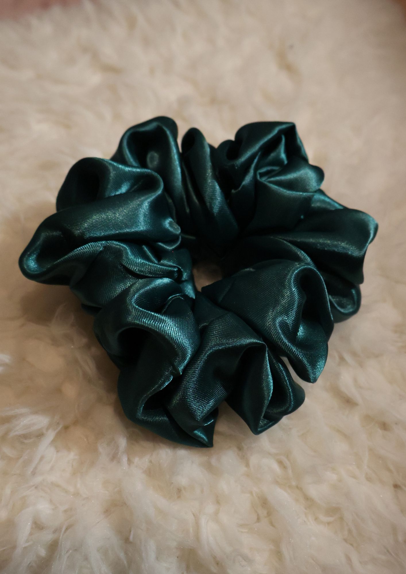 Scrunchie MIA XXL (satin vert)
