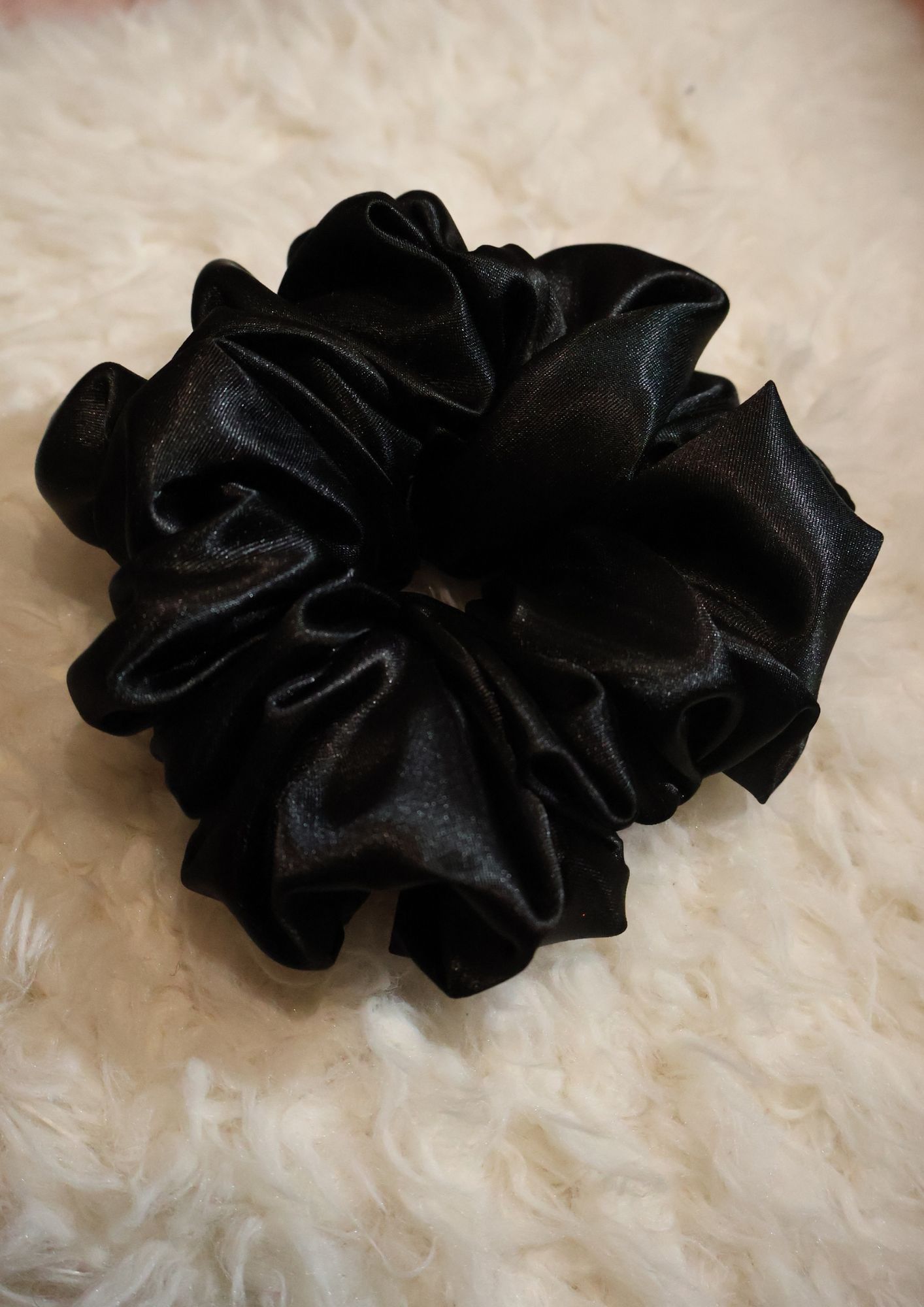 Scrunchie MIA XXL (satin noir)