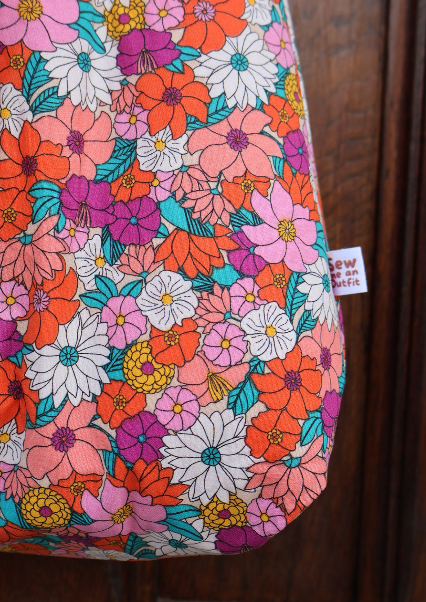 Le sac à noeud ISABELLA (fleuris)