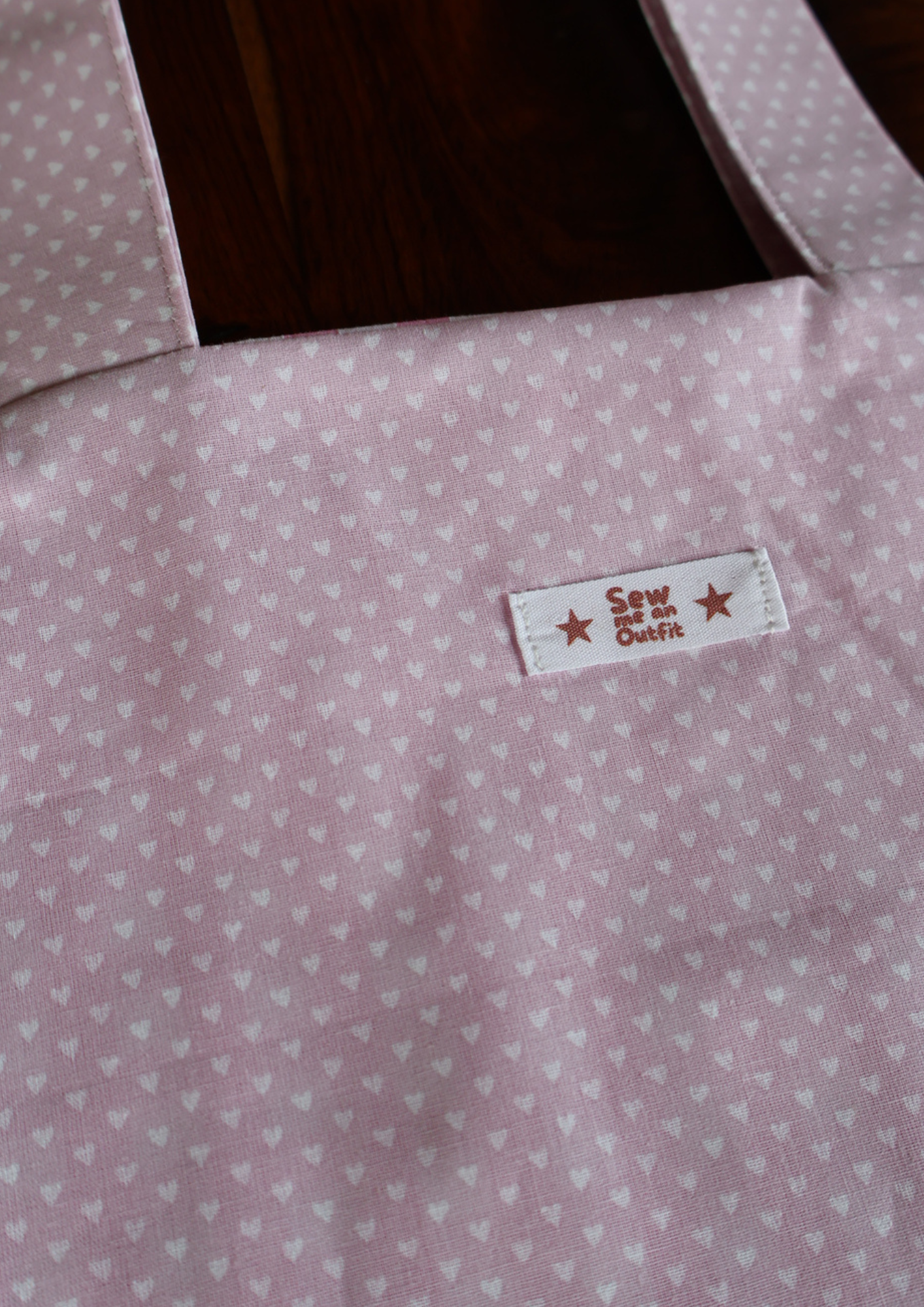  Totebag THE OG (petits coeurs)