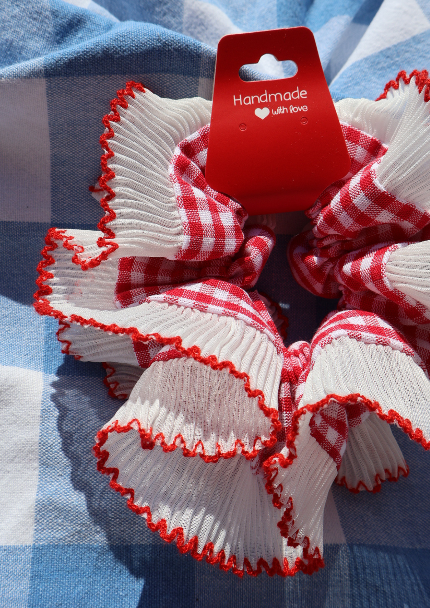 Scrunchie LOUISA (rouge)