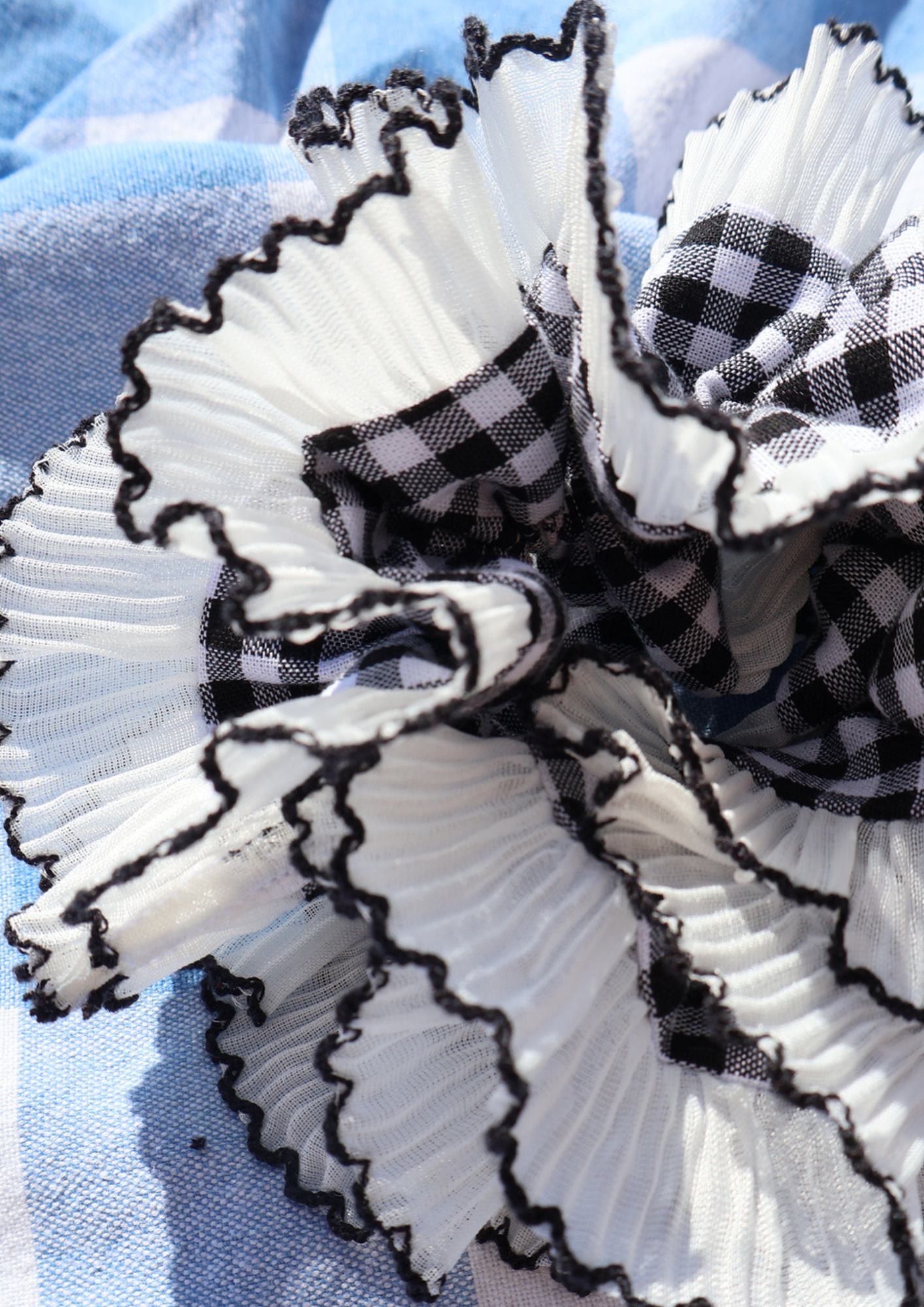 Scrunchie LOUISA (noir)