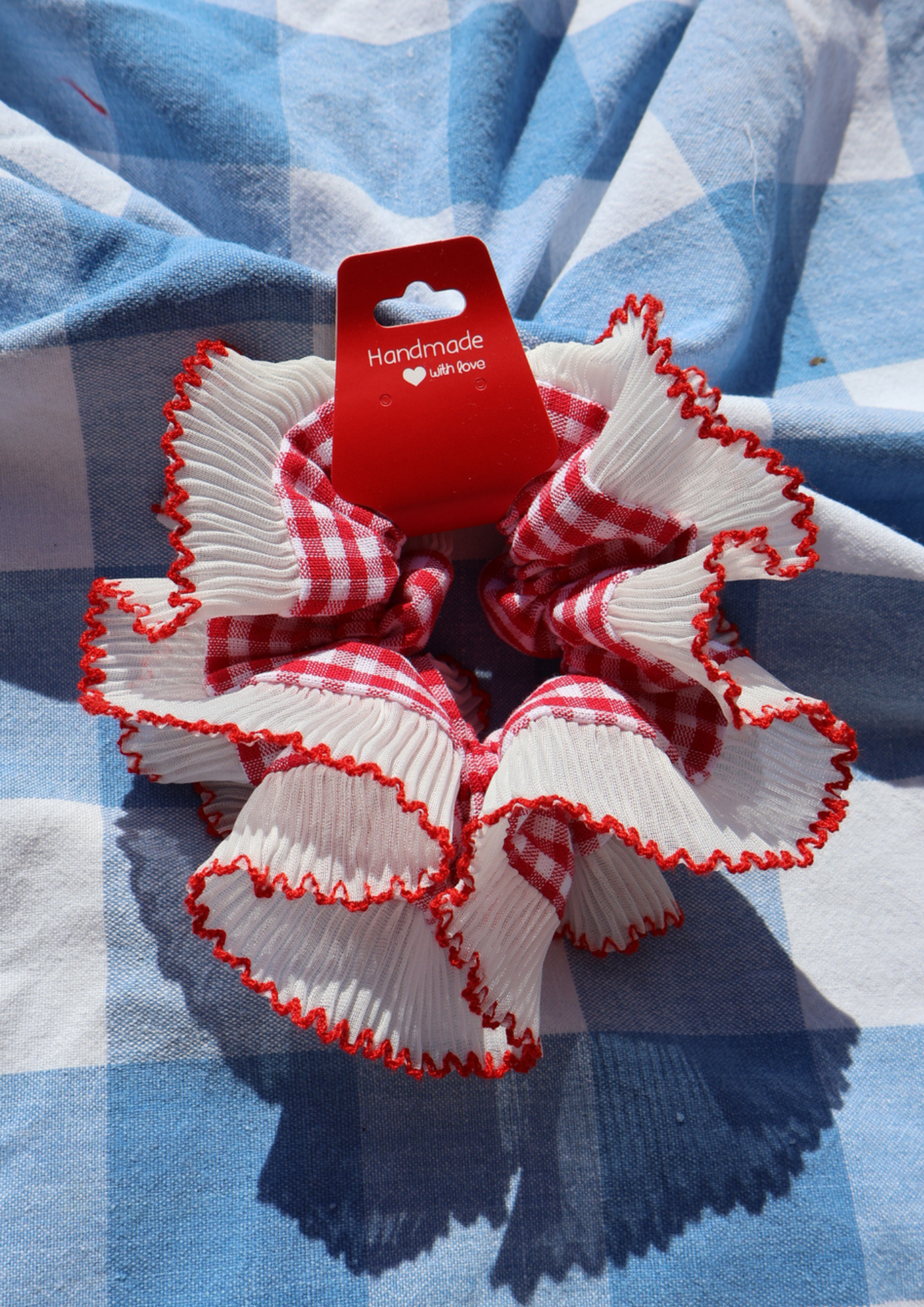 Scrunchie LOUISA (rouge)