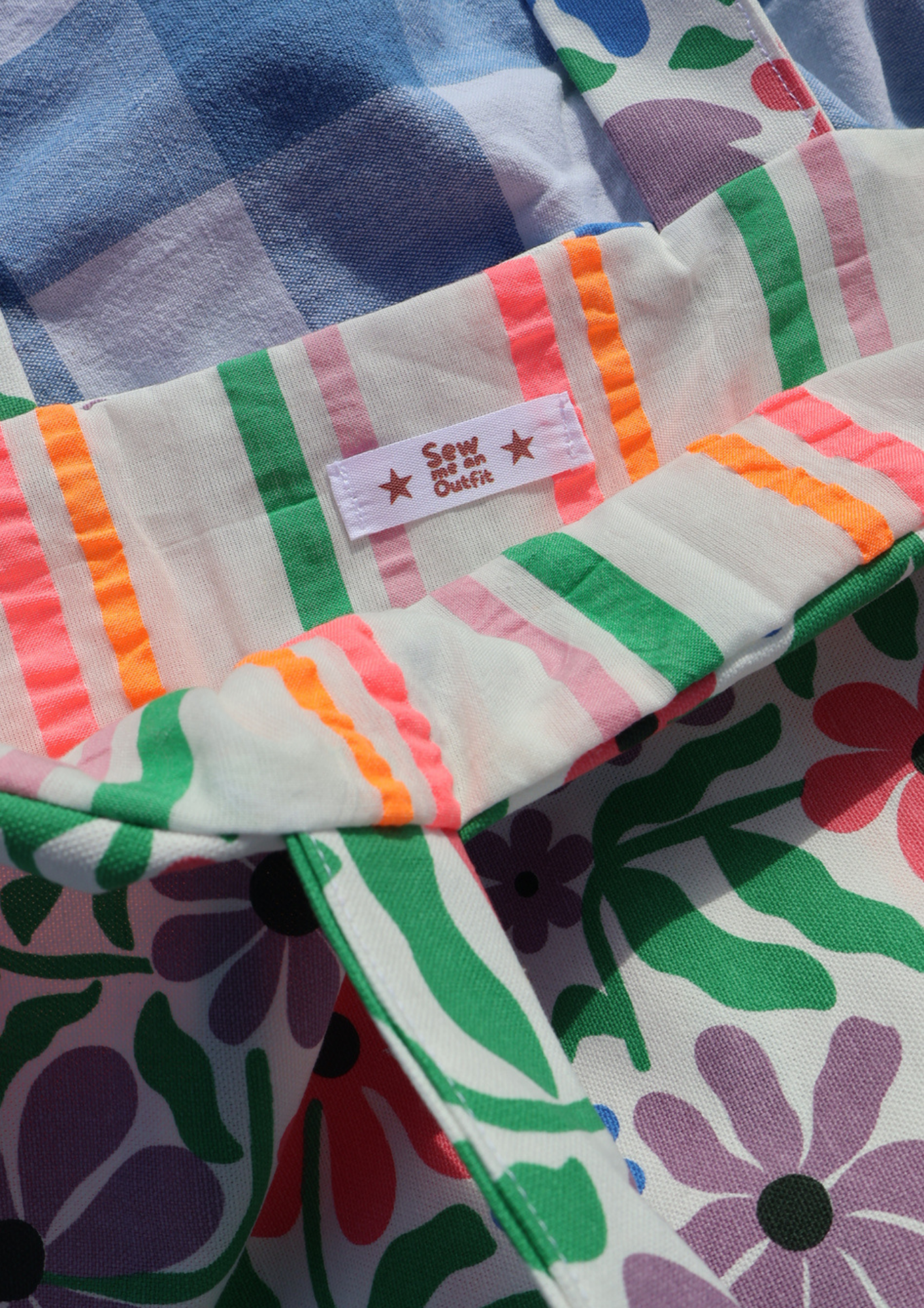 Le Cabas de plage ELEA (grosses fleurs)