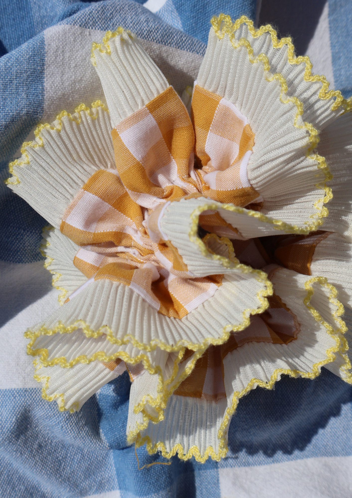 Scrunchie LOUISA (jaune)