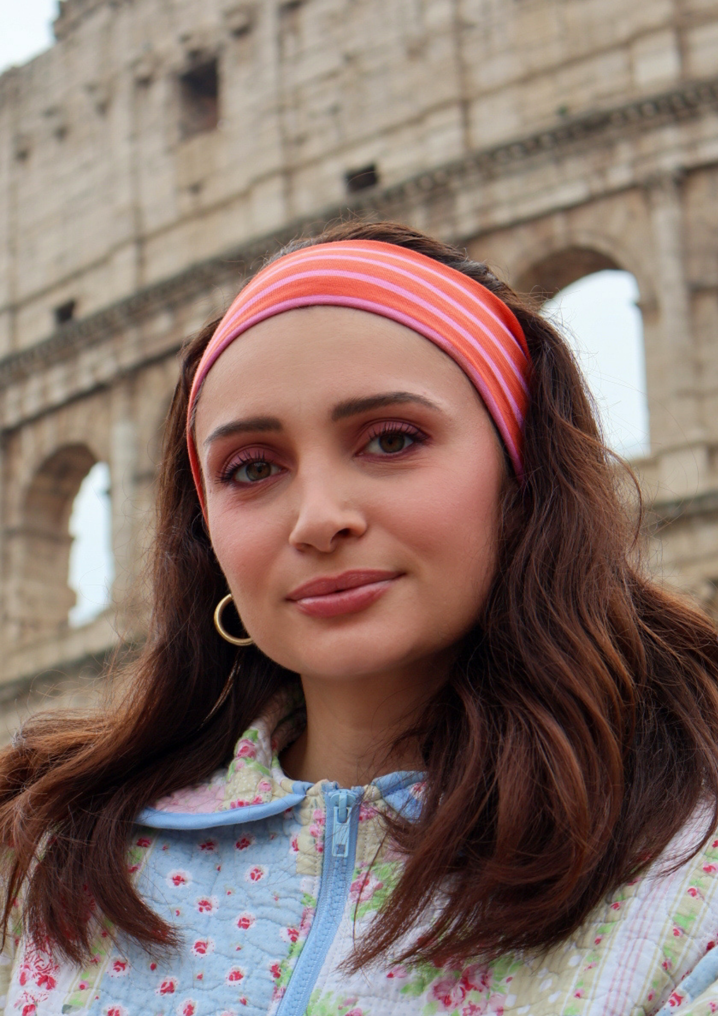 Bandeau LANA (rayures rose)